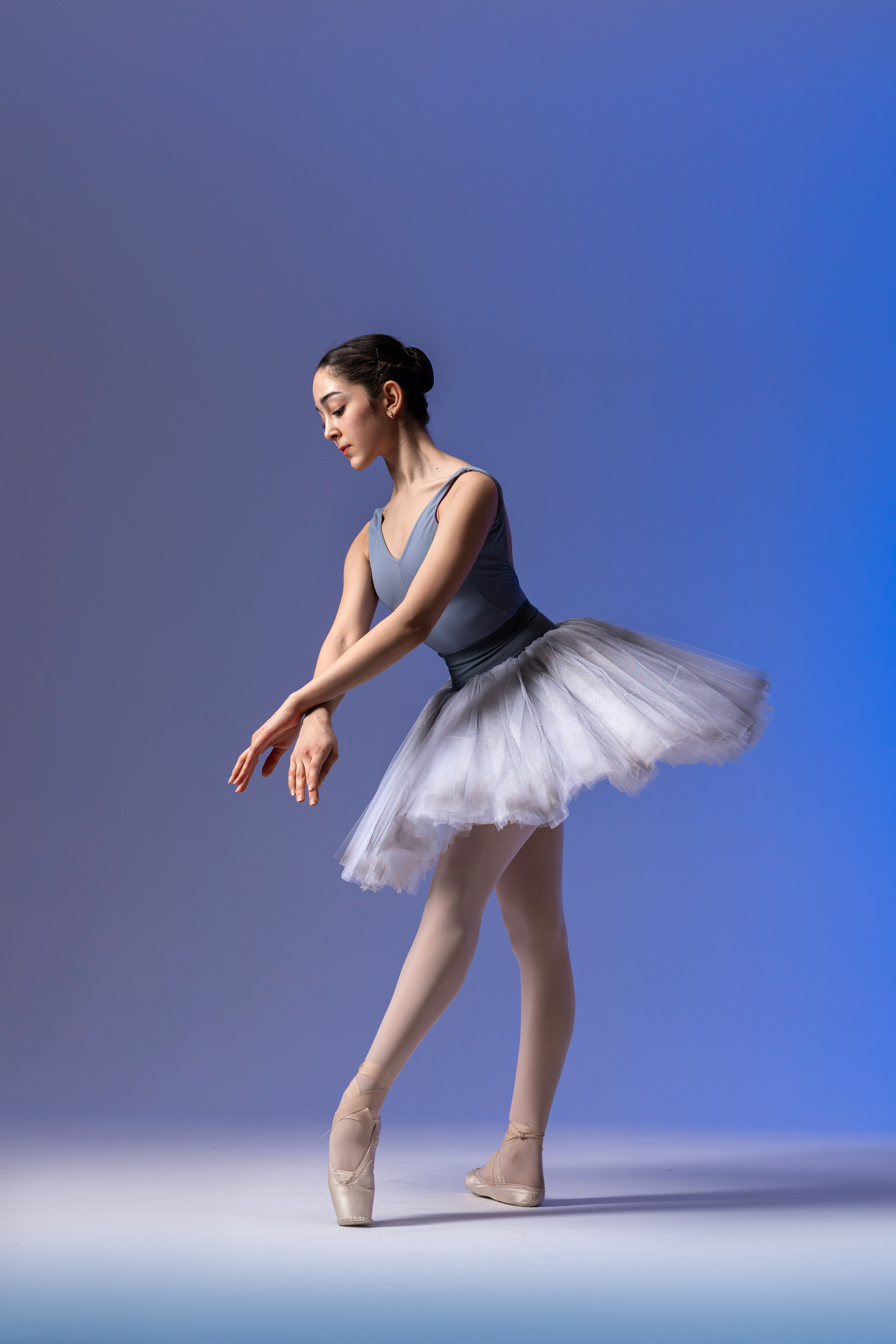 Балетная съёмка на белой циклораме и фонах. Балетный фотограф Алина Ханько — Душа Балета