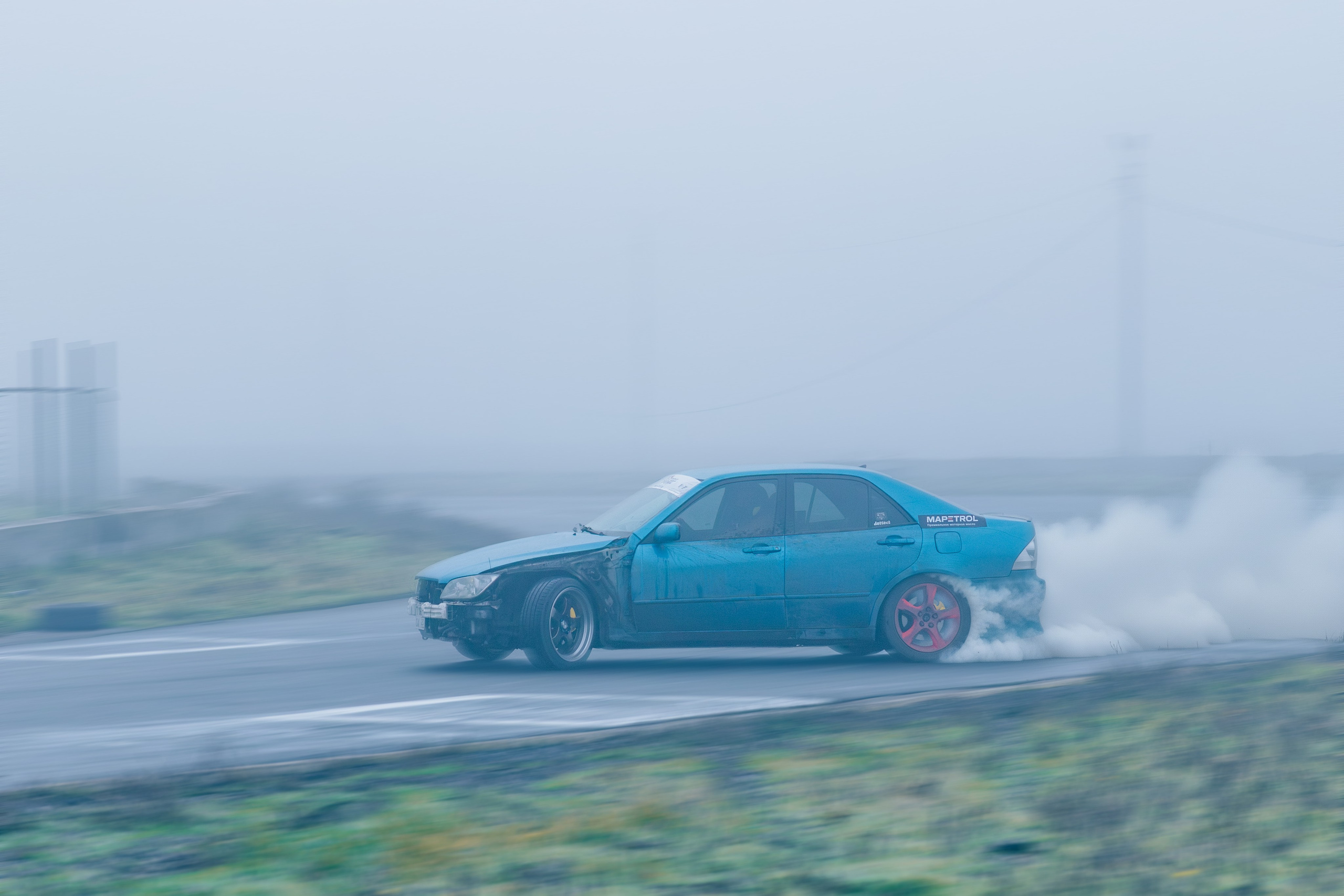 Фотосъёмка профессионального зимнего дрифта в Ростове-на-Дону. Портретный фотограф в Ростове-на-Дону Антон Казарин