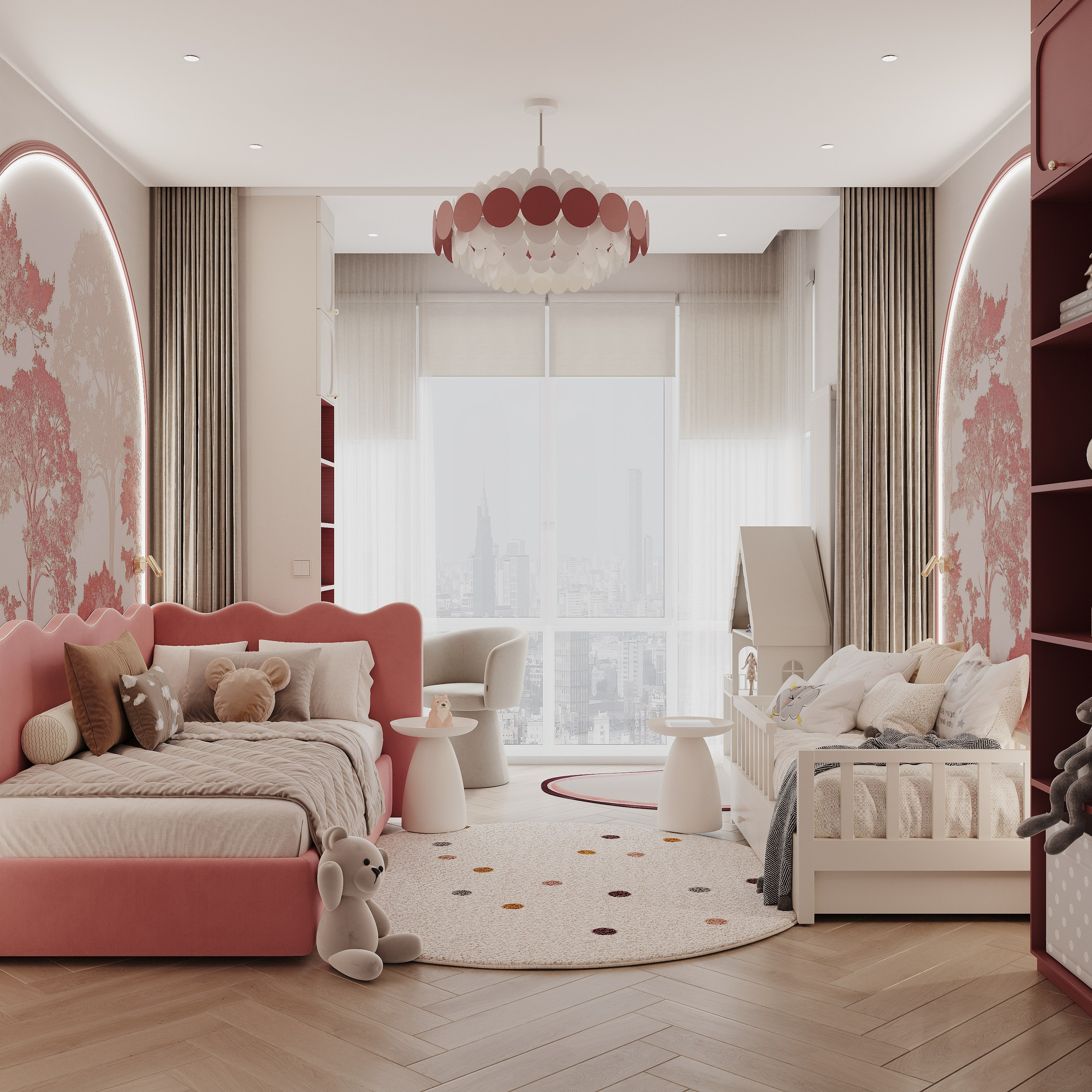 ЖК Наука 73 кв.м, г. Санкт-Петербург. 3d визуализатор Анастасия Науменко