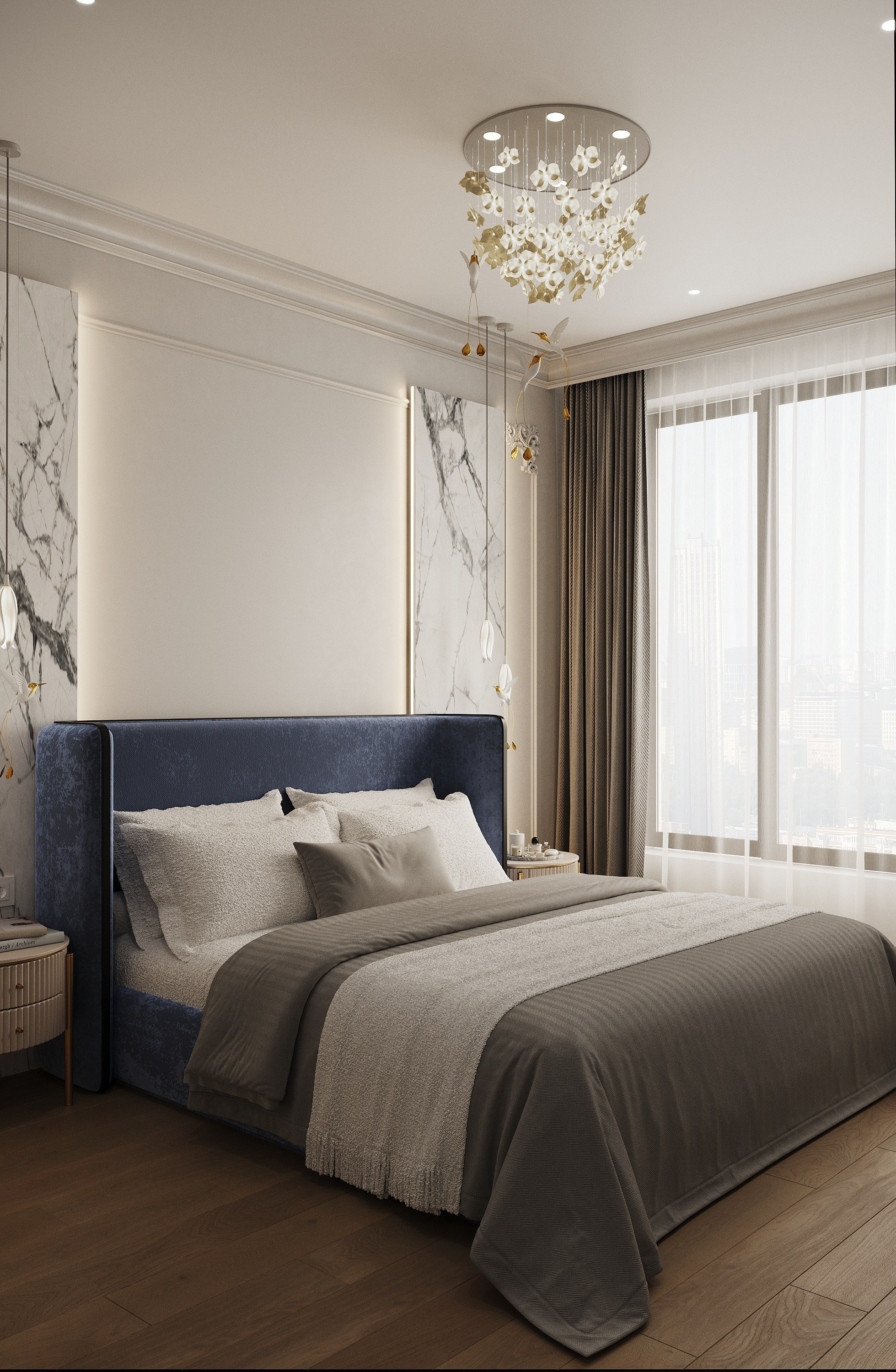 MSK | West Garden 105 м². 3d визуализатор Анастасия Науменко