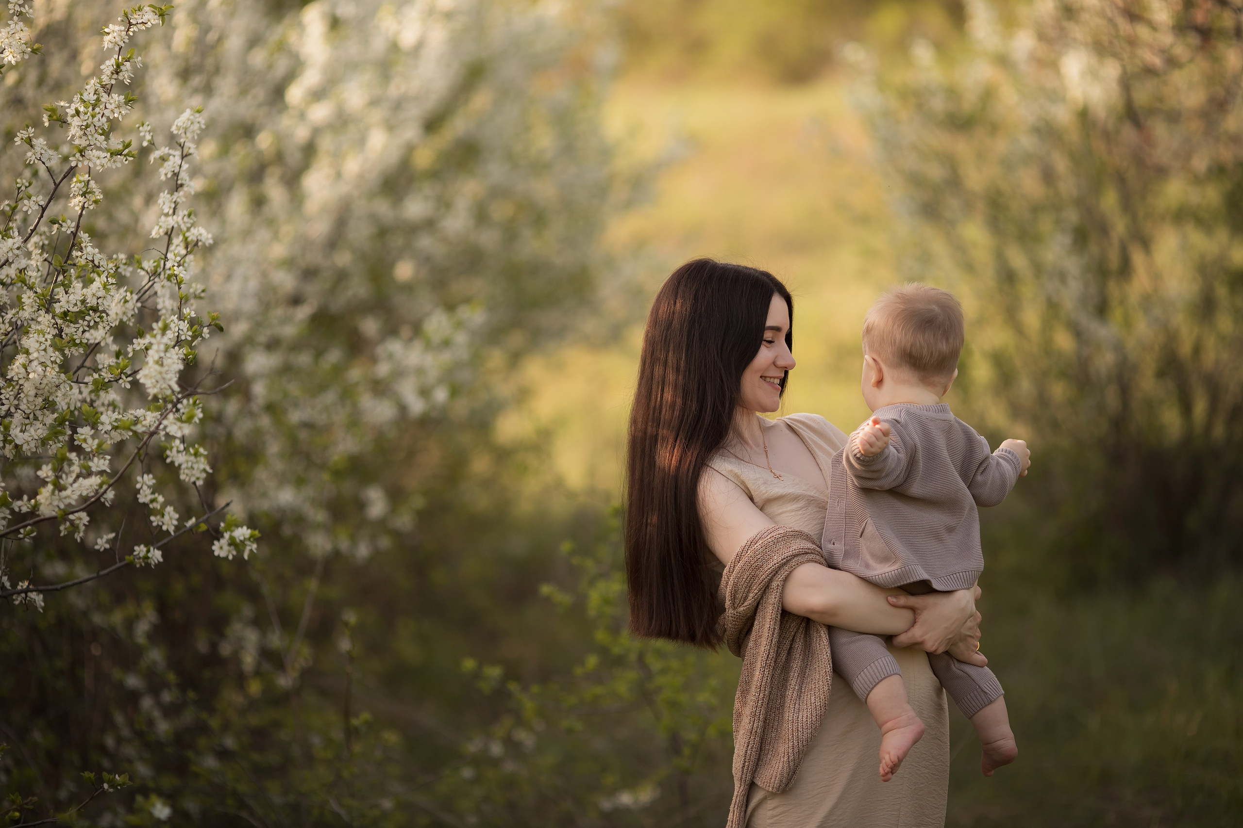 Первая весна. Семейный и детский фотограф в Саратове Полина Коткина
