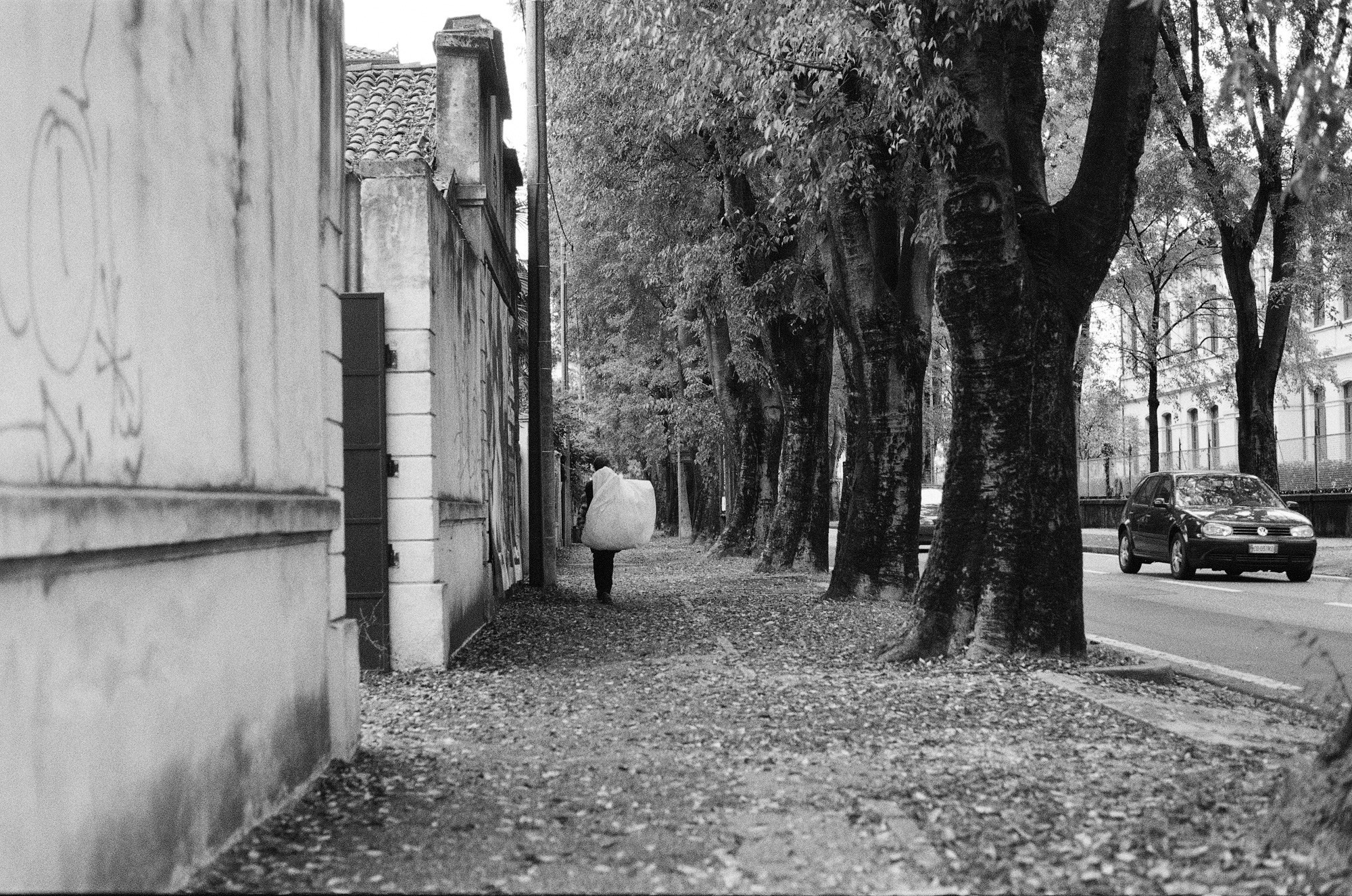 A gastroturist. Udine (Northern Italy). Another person Pavel Potseluev. A photographer in 2025