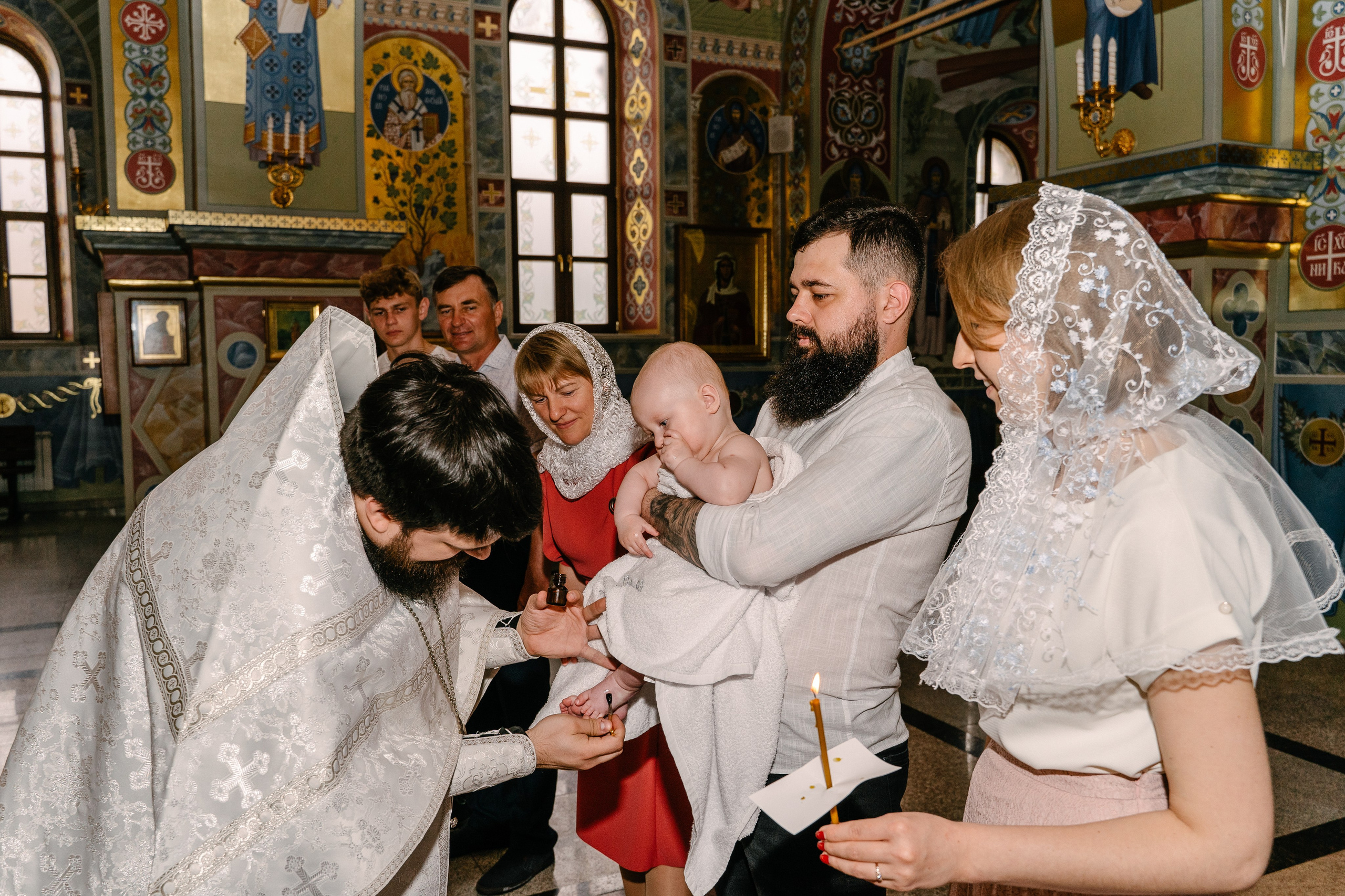 Крещение Федора. Свадебный фотограф Юлия Копылова