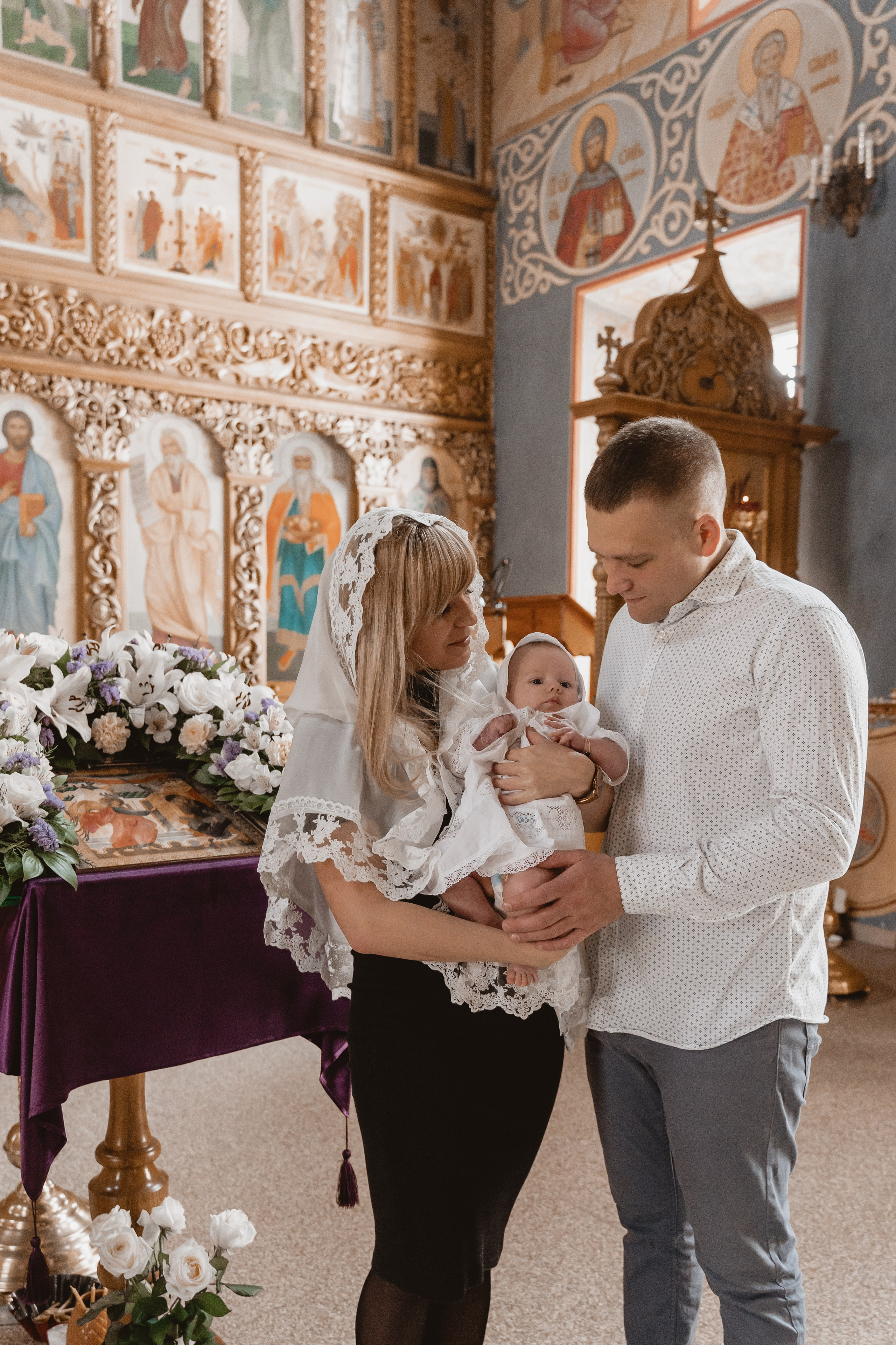 Крещение Таисии. Свадебный фотограф Юлия Копылова