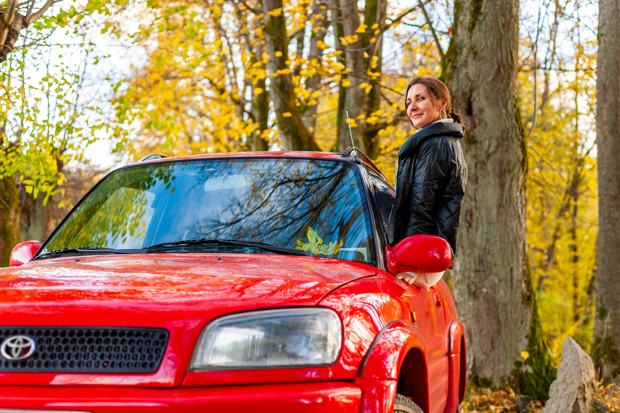 Съемка с автомобилем. Фотограф Калиниград