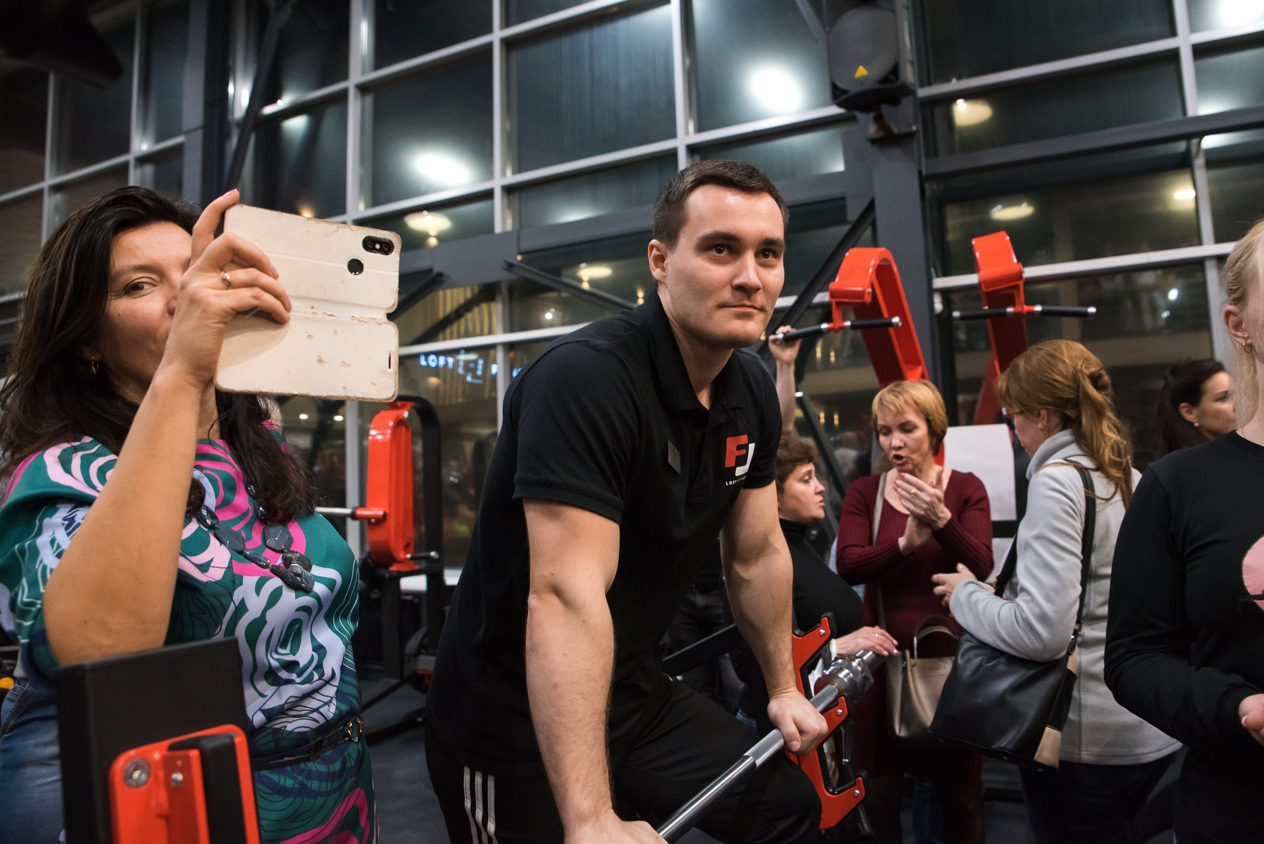 Открытие Loft Fitness 2.0. Репортажный и свадебный фотограф в Москве