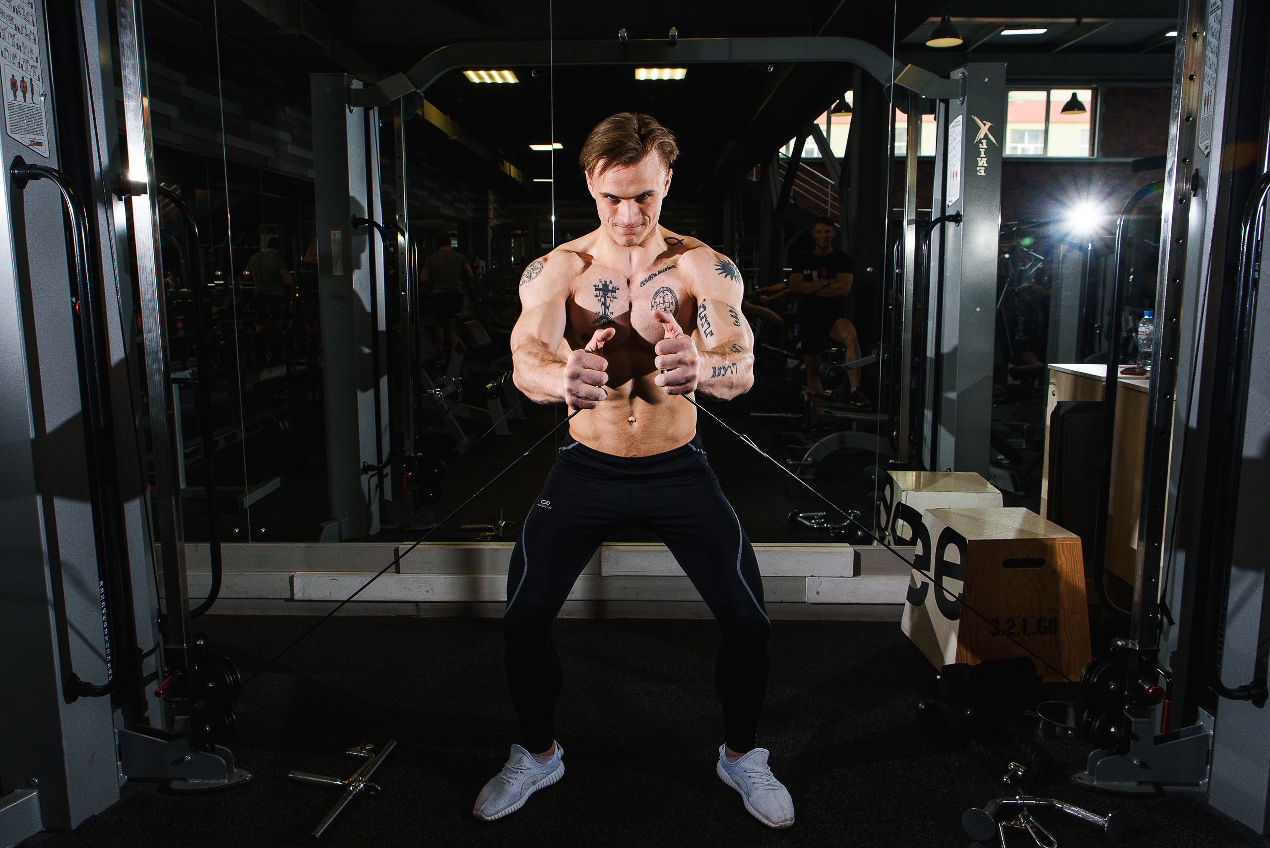 Персональная фитнес съемка. Репортажный и свадебный фотограф в Москве