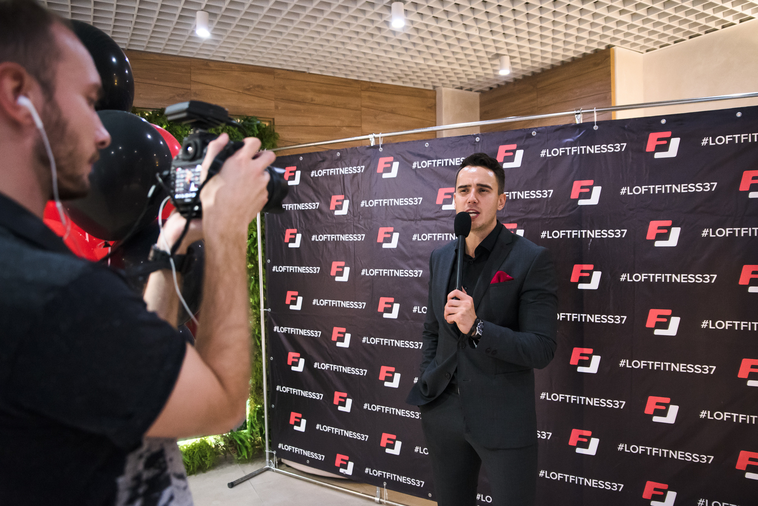 Открытие Loft Fitness 2.0. Репортажный и свадебный фотограф в Москве