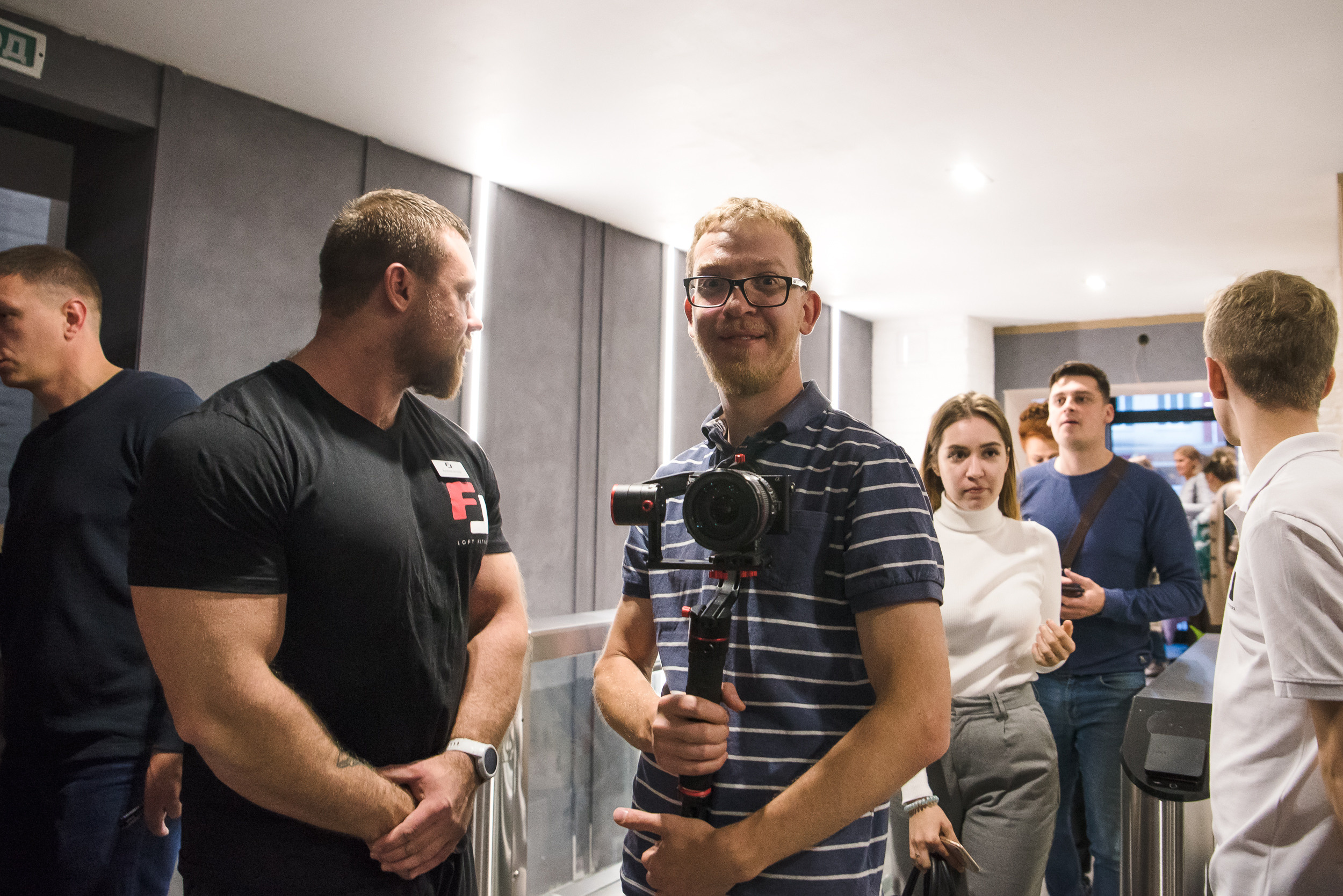 Открытие Loft Fitness 2.0. Репортажный и свадебный фотограф в Москве