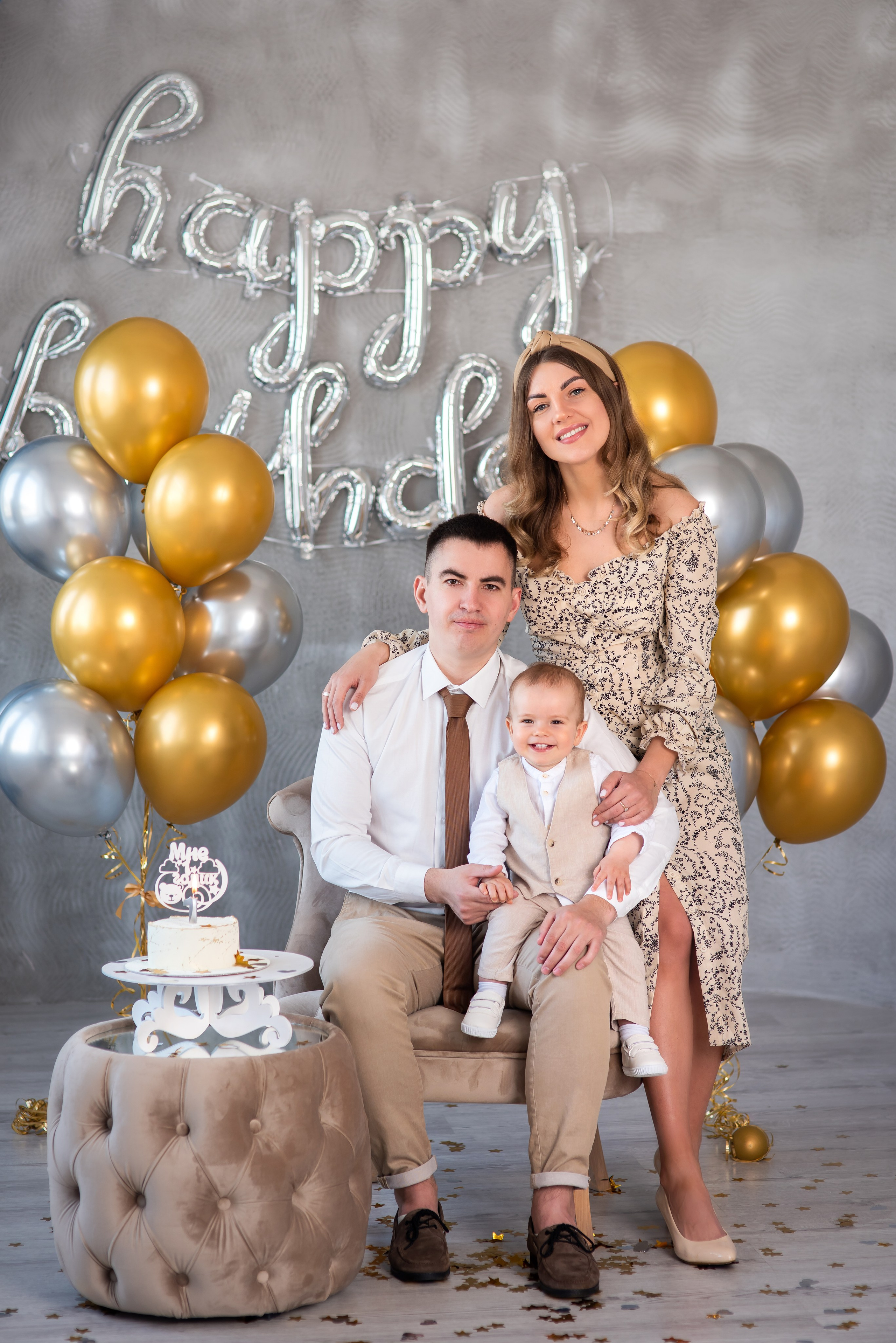 Семейная фотосессия в студии. Семейный и детский фотограф Подольск Наталья Шаляпина