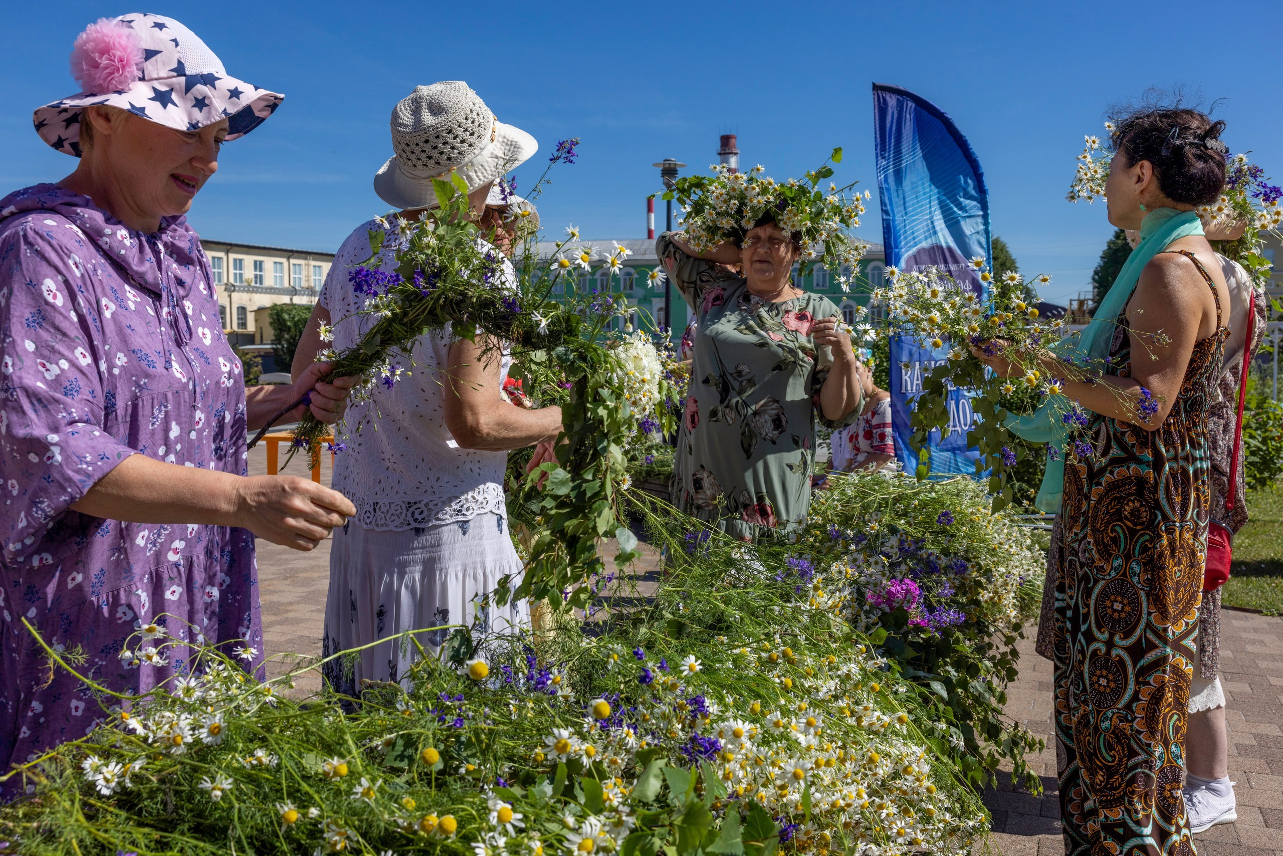Фестиваль «Ромашковый хоровод». Северная ходьба. Фотограф в Туле Крупский АнДРей. Фотостудия «КАДР71» в Туле