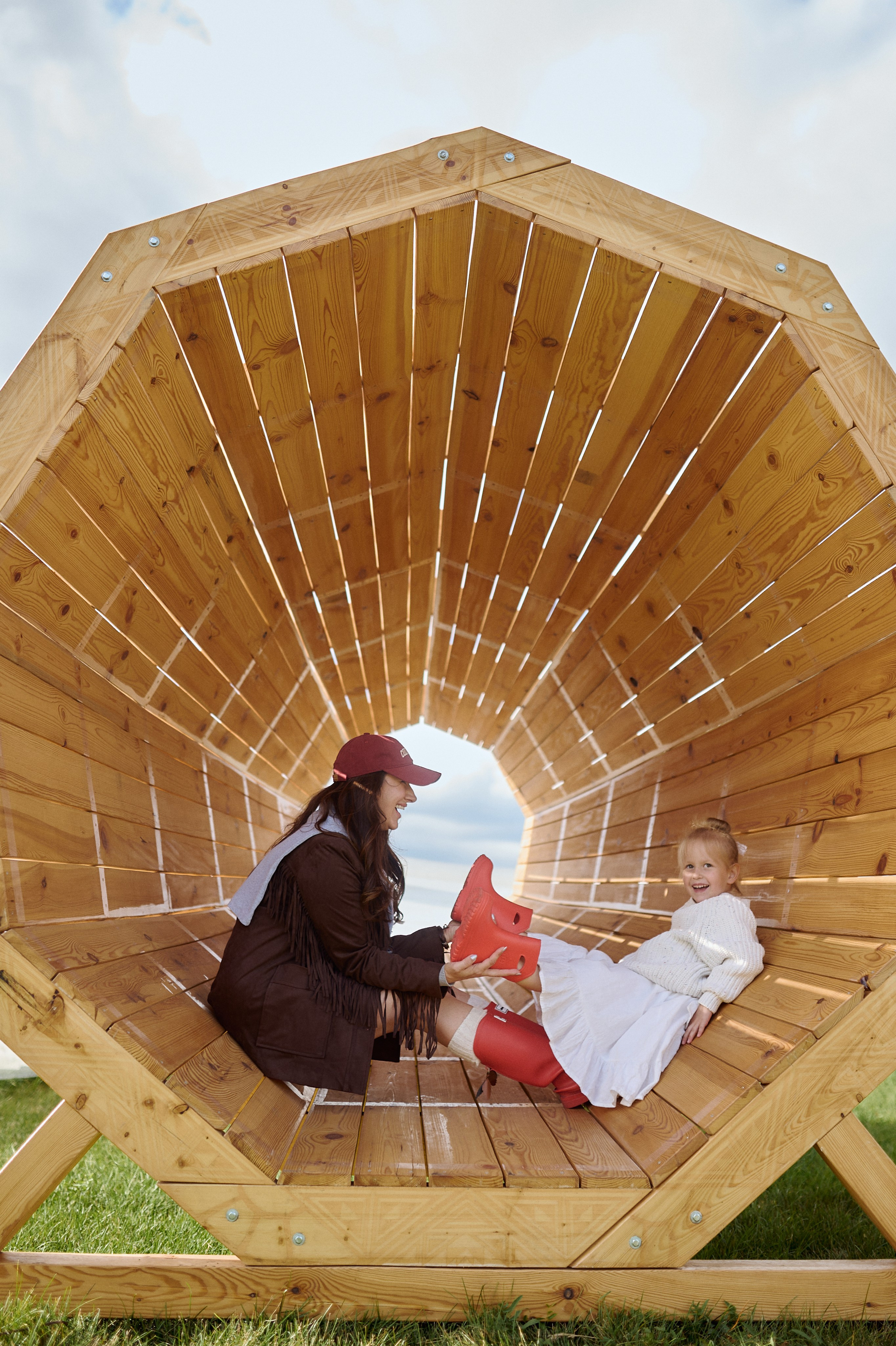 Кристина и Ариша на ферме. Семейный и свадебный lifestyle-фотограф в Москве Мария Петрова