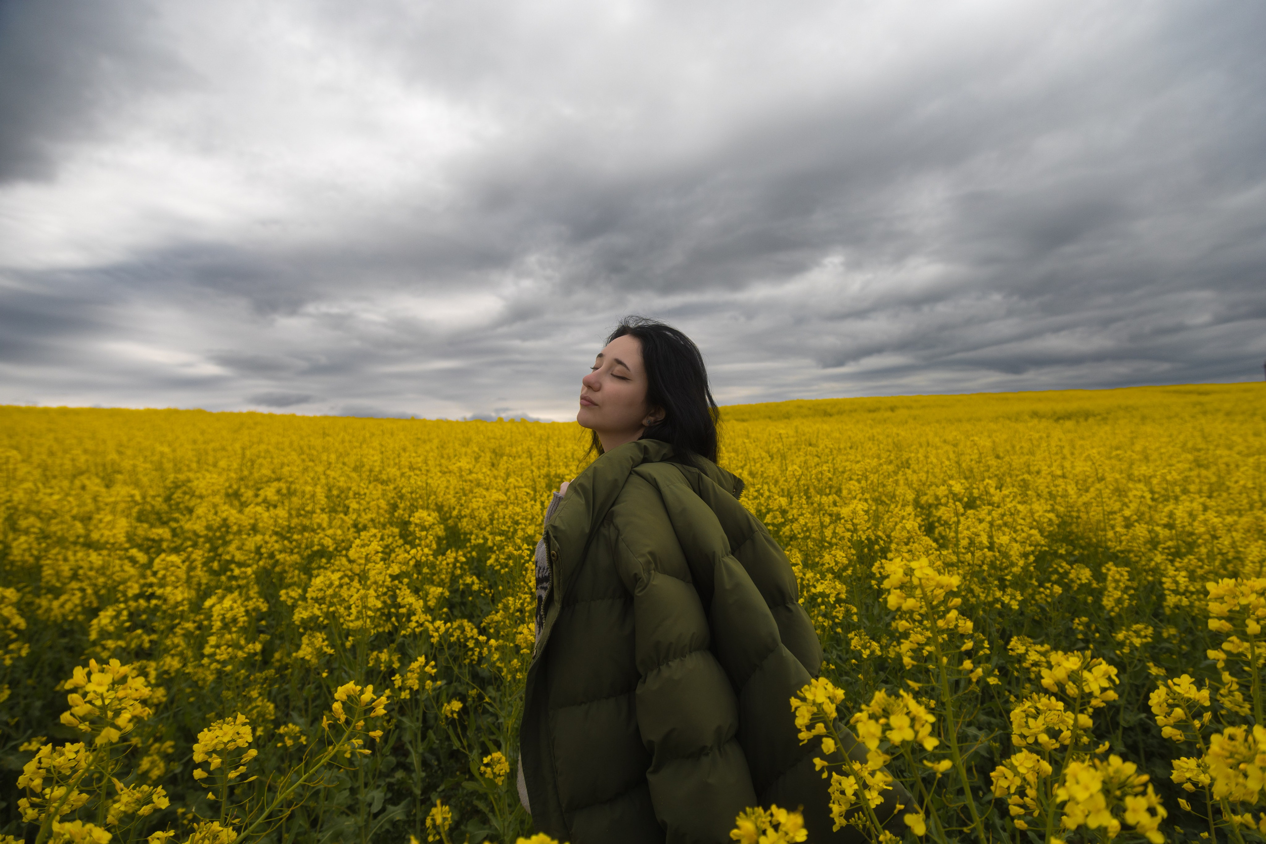 Полина Л — (Рапсовое поле). — Digital Noise —