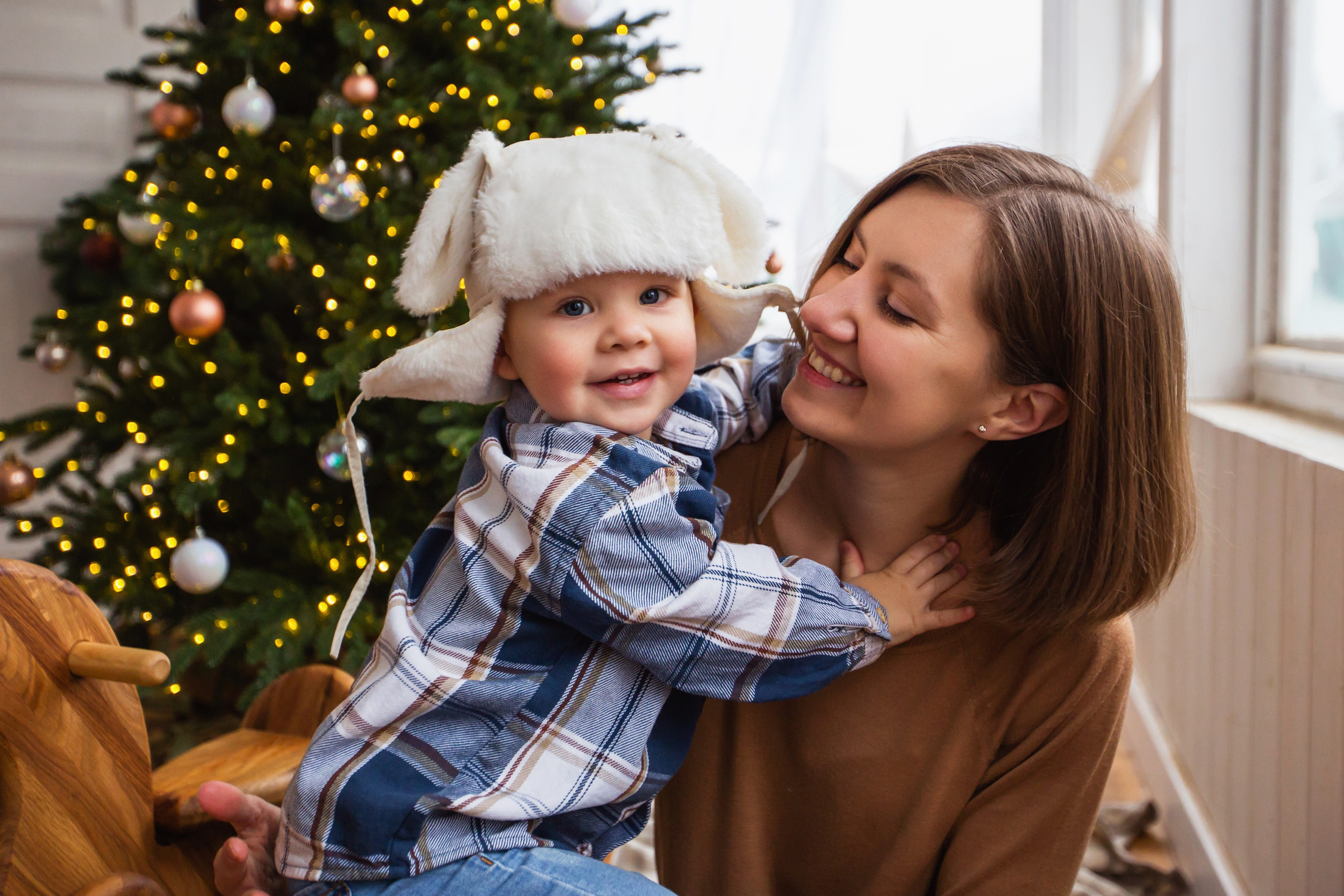 Новогодняя фотосессия в студии. Семейный фотограф Фрязино Зрячева Кристина