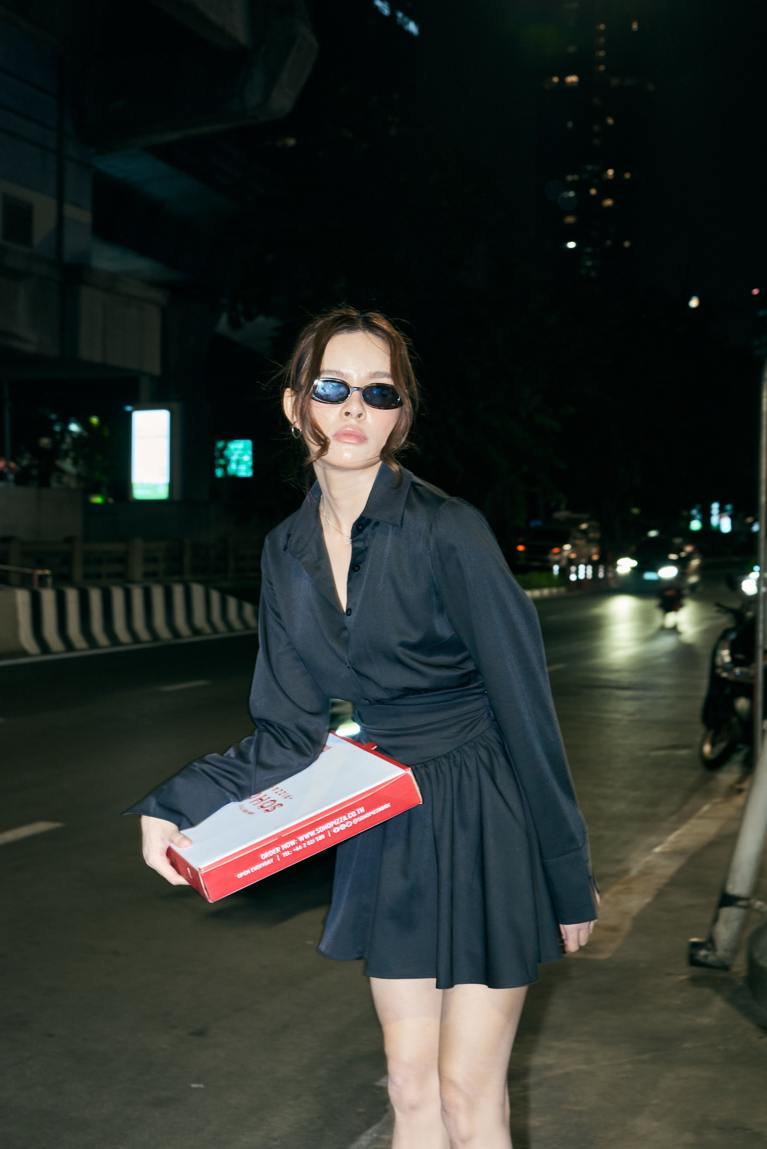 Pizza with Warunya. Photographer Bangkok — Pattaya | фотограф Бангкок — Паттайа