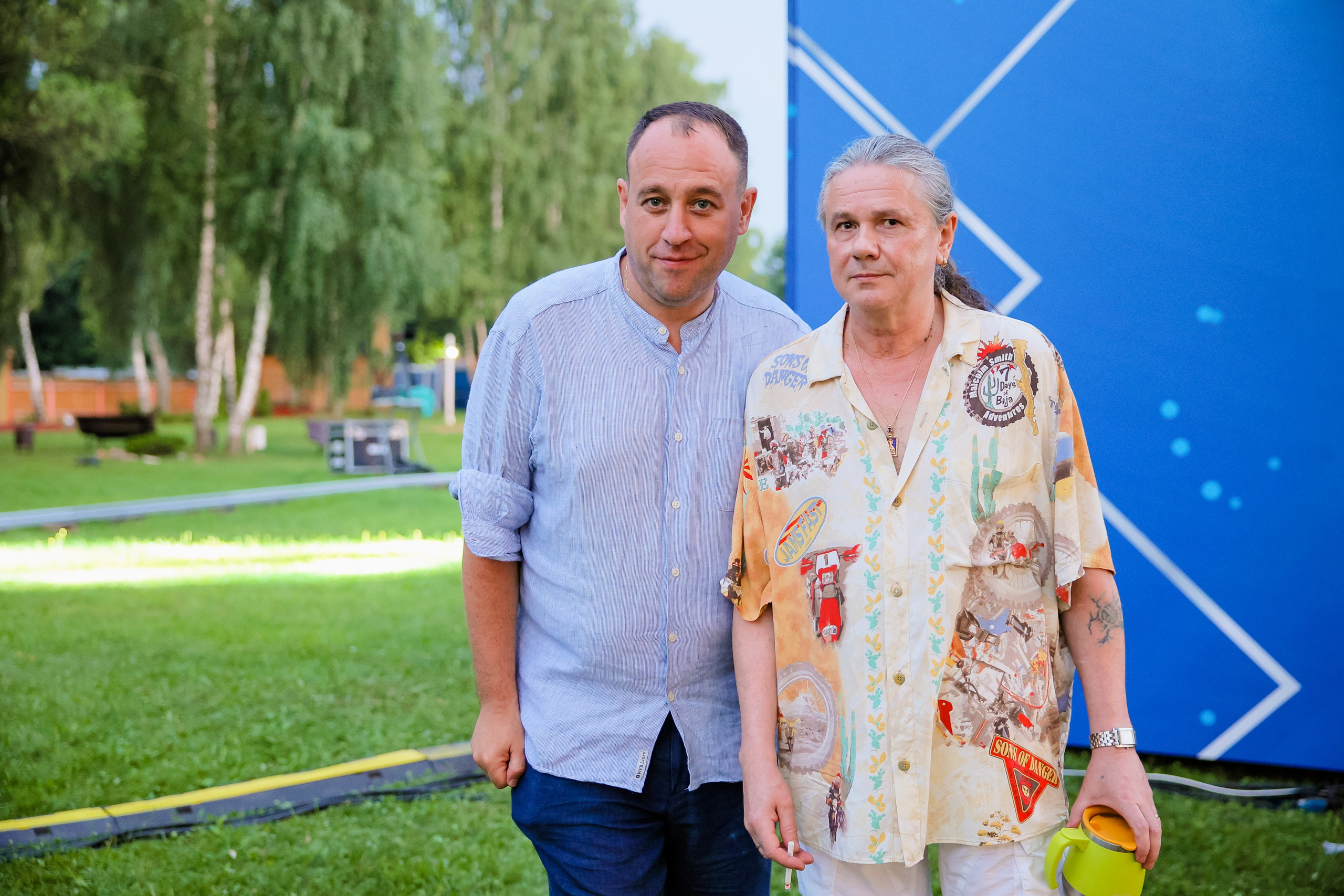 Backstage Чиж и Клава Кока. Фотограф Юрий Клим | Москва