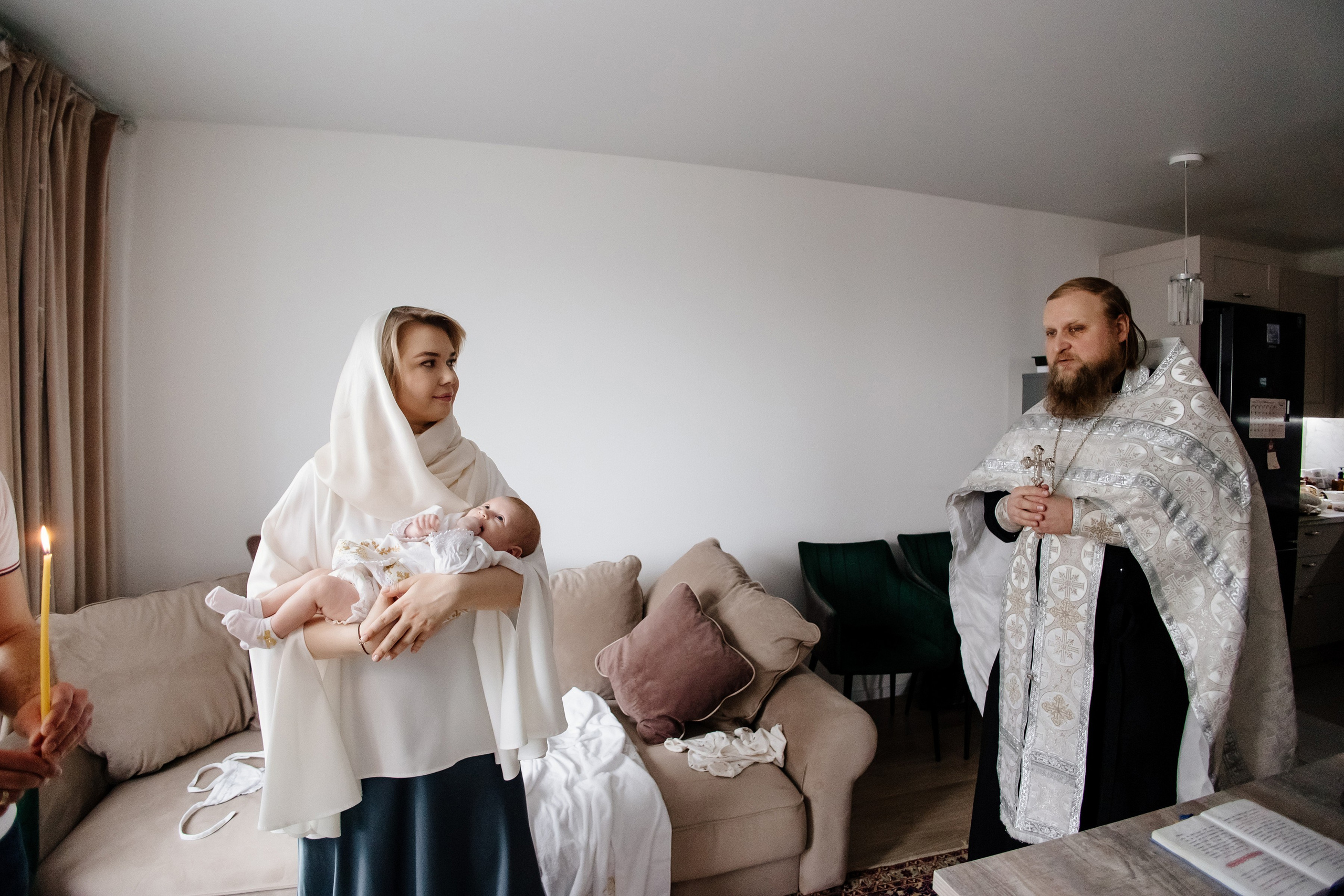 Крещение Стефании. Свадебный и семейный фотограф Екатерина Иванова