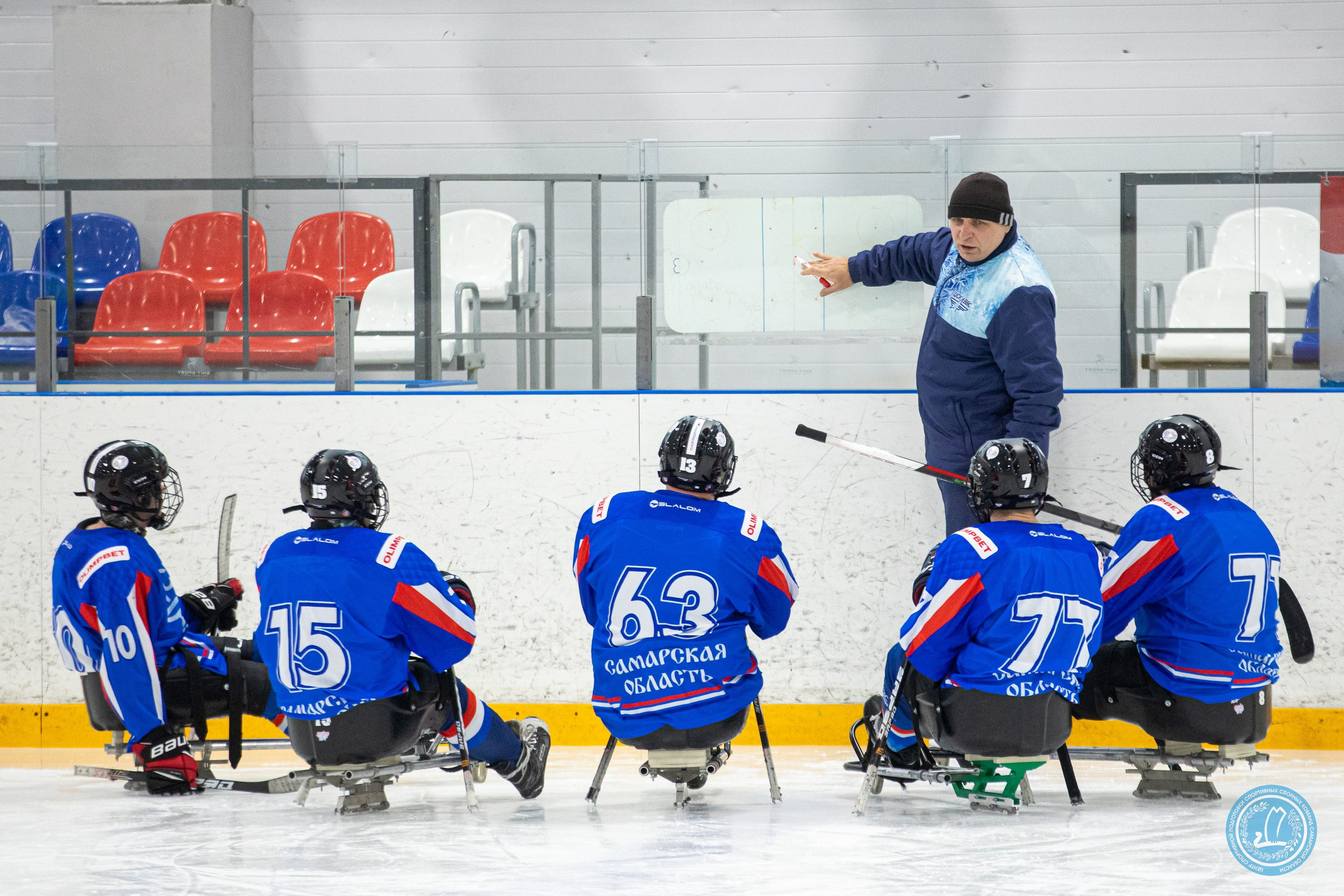 Тренировка команды ЦСК ВВС СЛЕДЖ. Фотограф в Самаре Максим Калинин