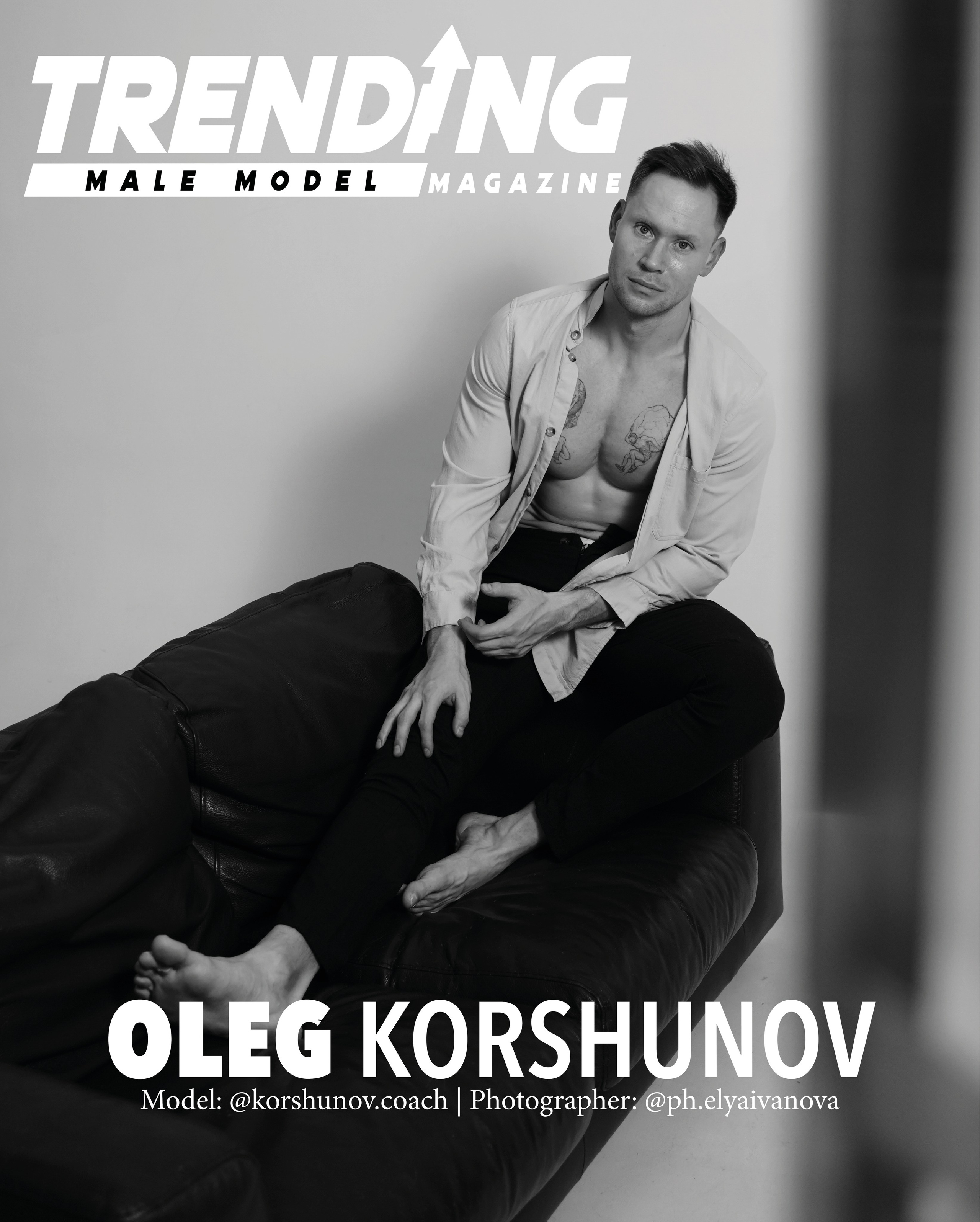 Male Model Trending Magazine, New York, NY