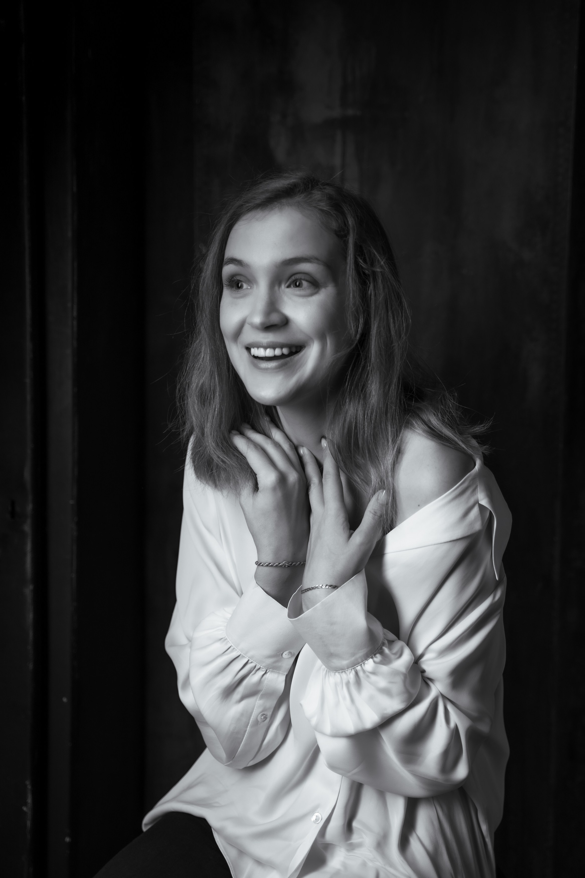 студийная черно-белая фотосессия Москва