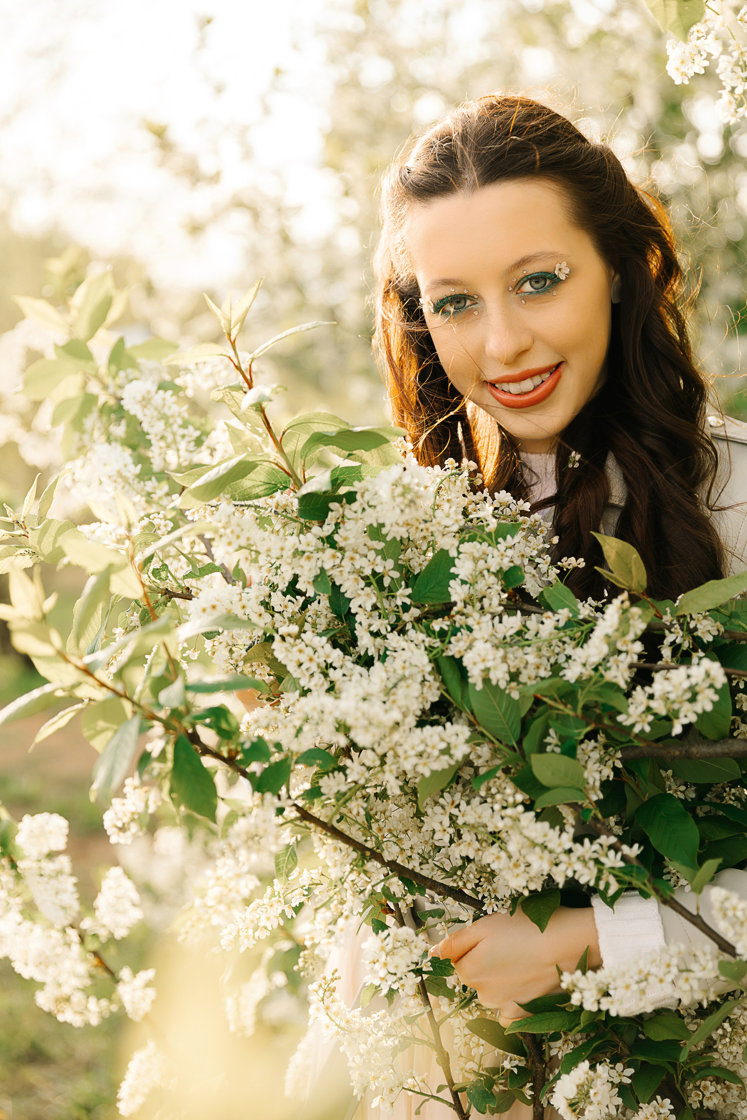 Фотосессия в цветении в Москве. Семейный и женский фотограф в Москве Надежда Воробьева