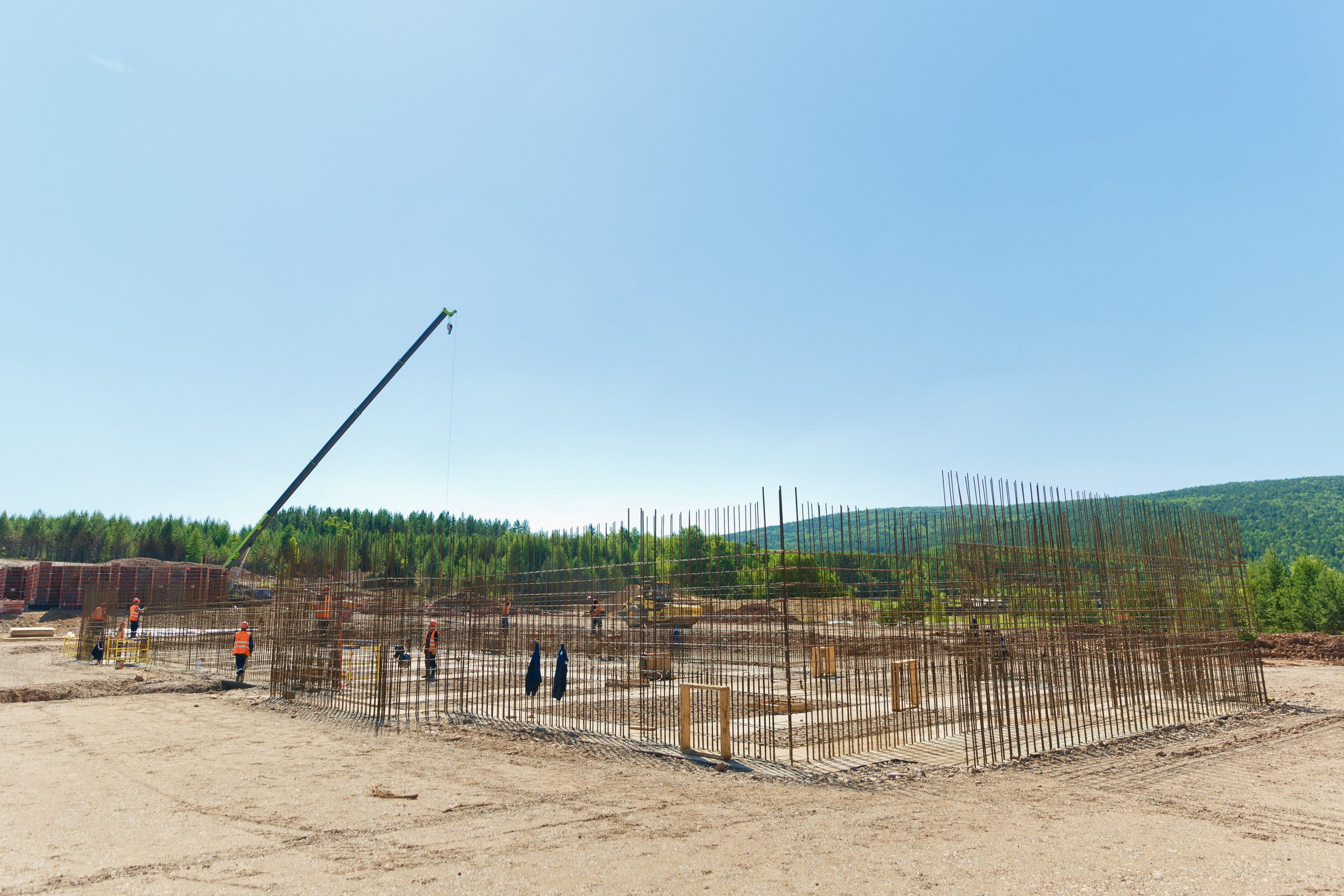 Строящиеся объекты в посёлке Жигалова. Свадебный фотограф Иркутск, репортажный фотограф Иркутск