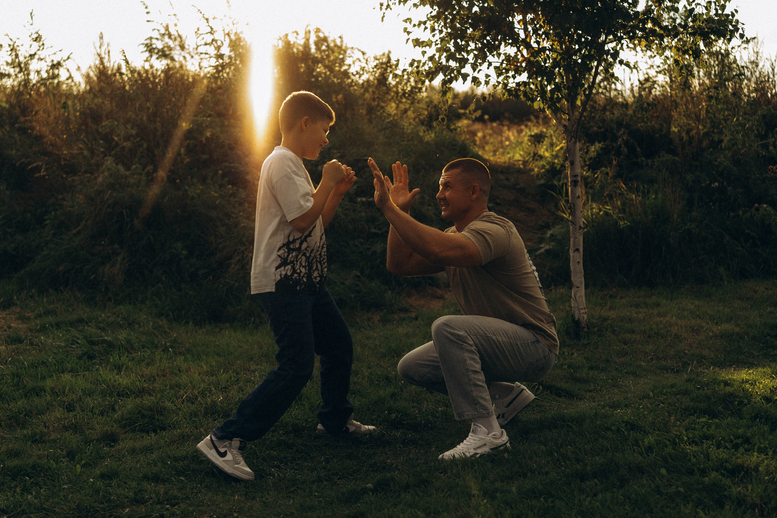 Семейная сьемка в парке. Фотограф Екатеринбург Кокшарова Александра