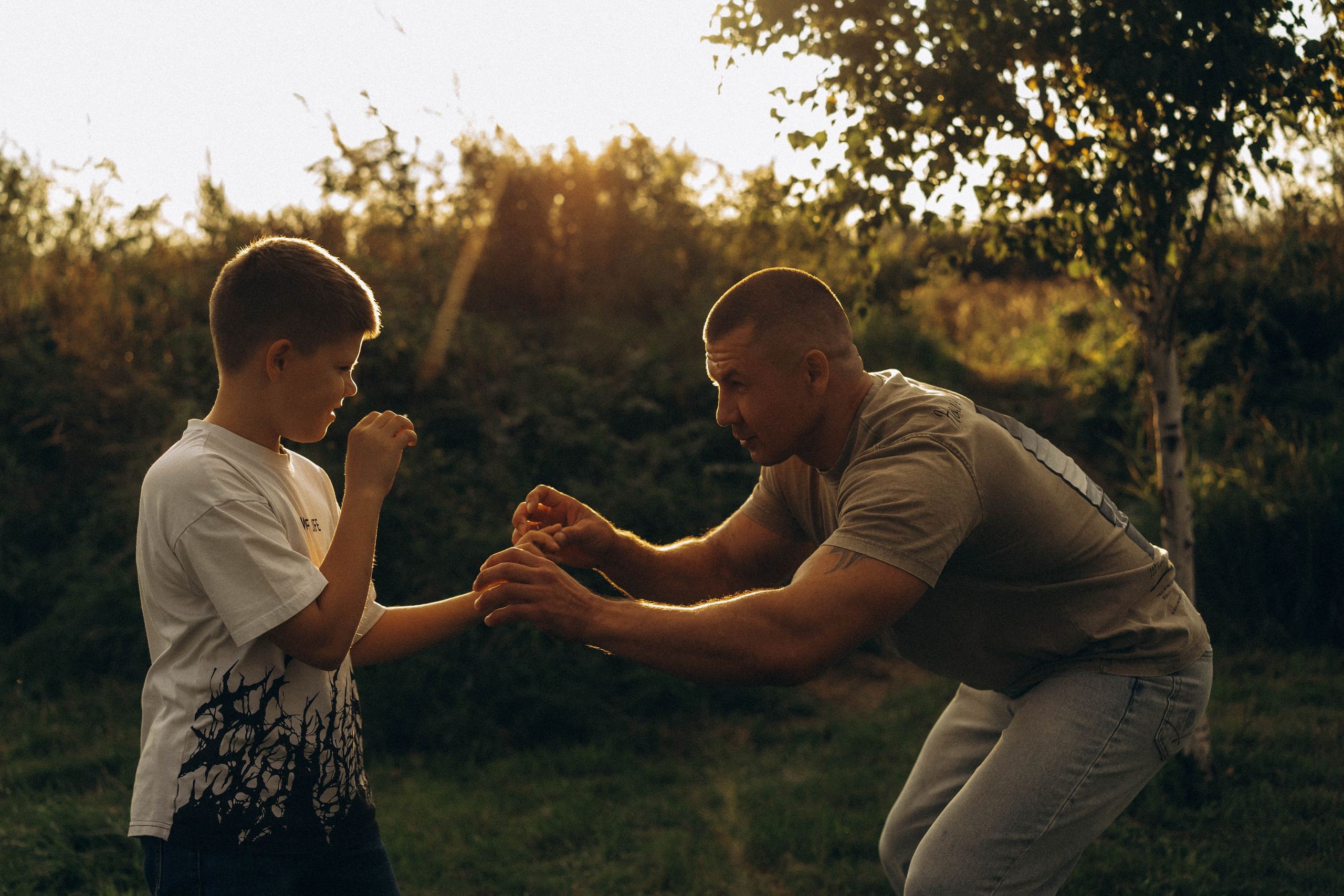 Семейная сьемка в парке. Фотограф Екатеринбург Кокшарова Александра