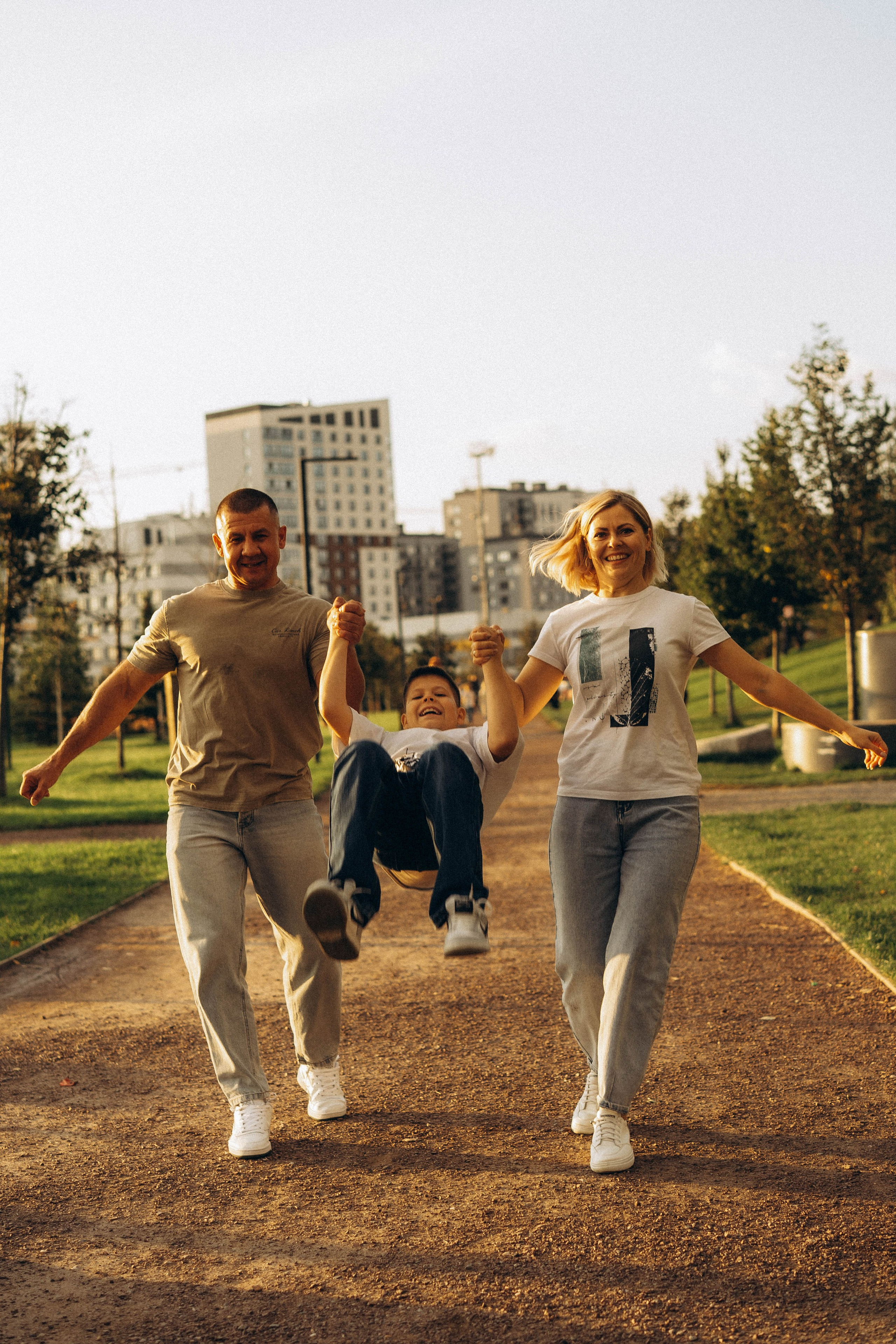 Семейная сьемка в парке. Фотограф Екатеринбург Кокшарова Александра