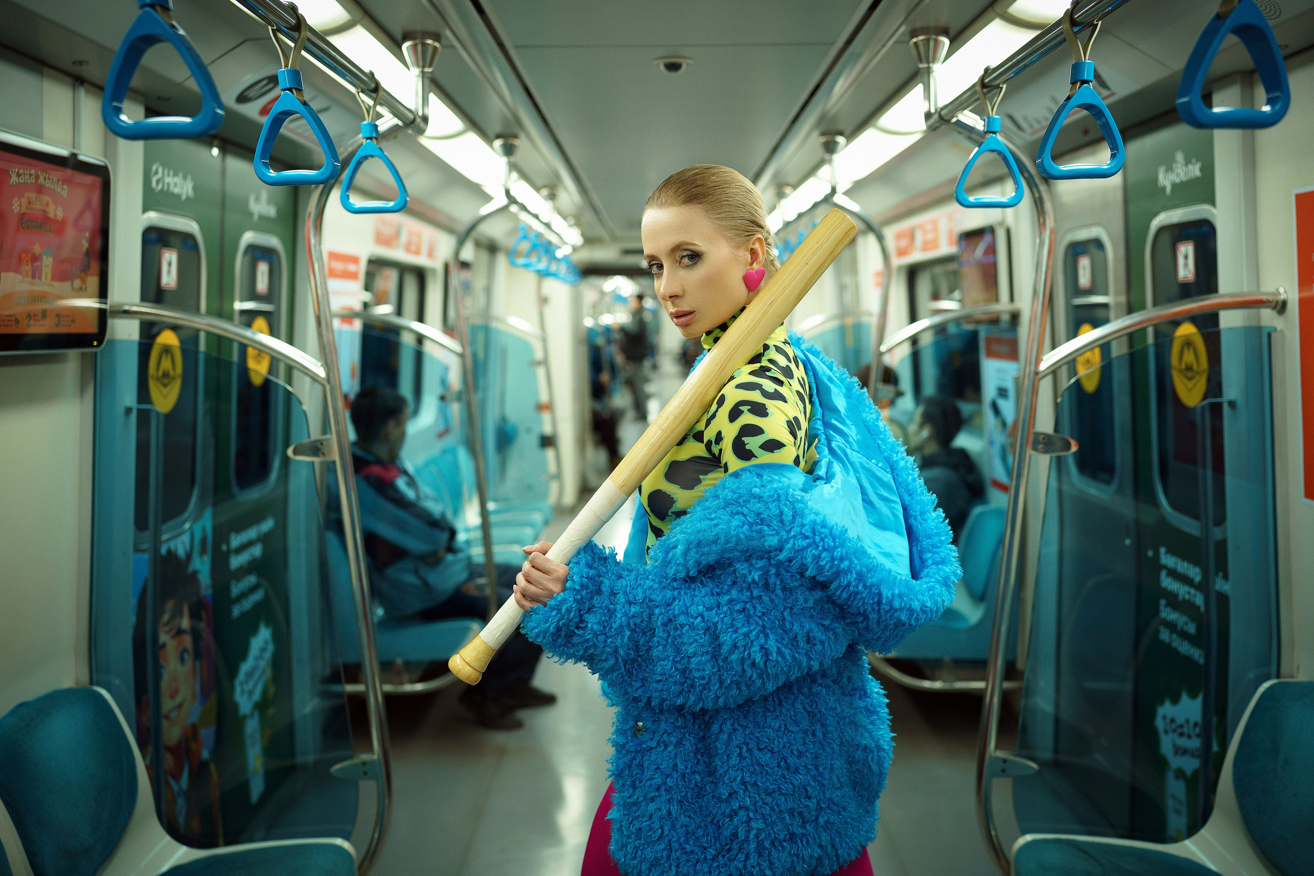 Фотосессия в метро