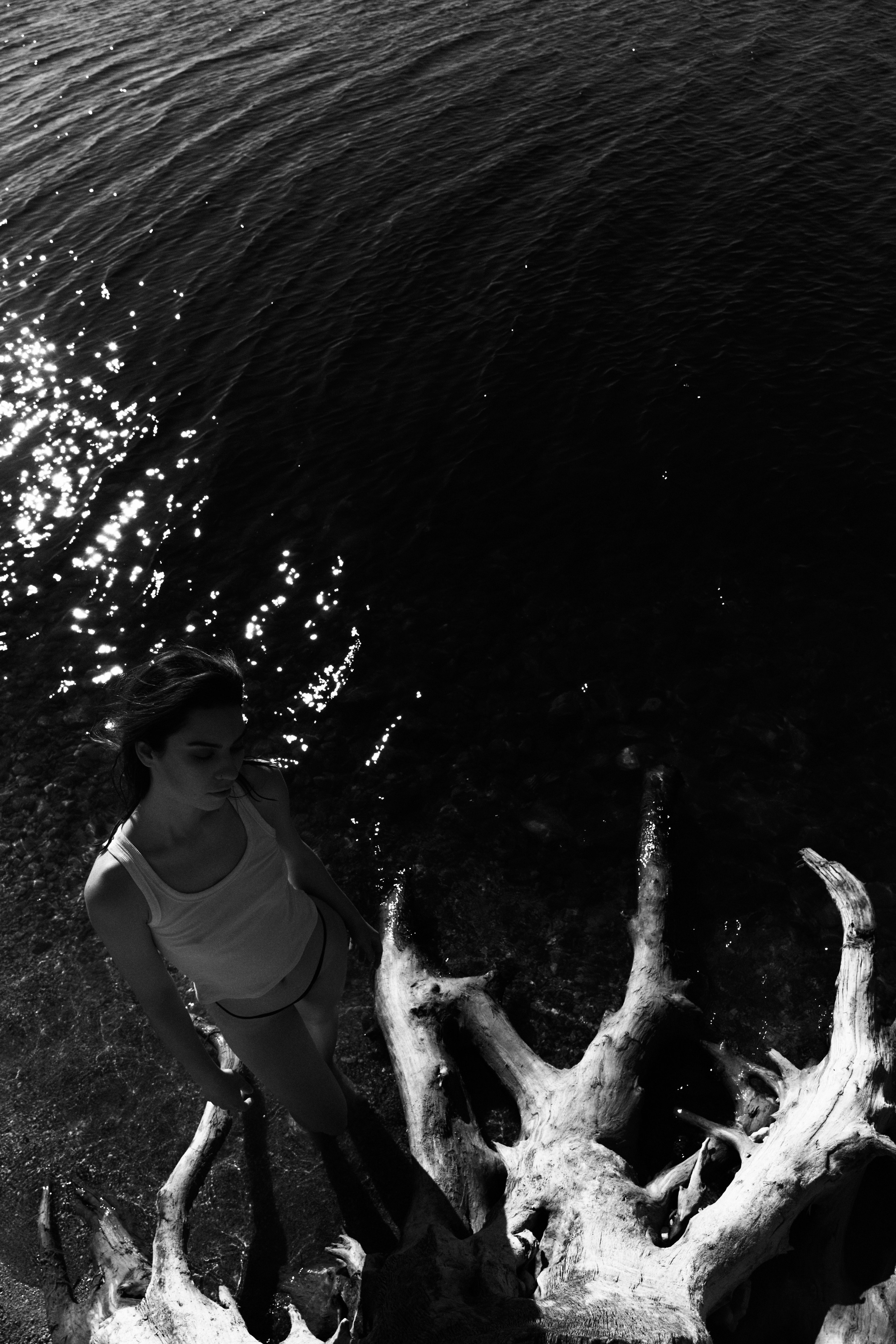 White rocks. Z H U R A V L E V