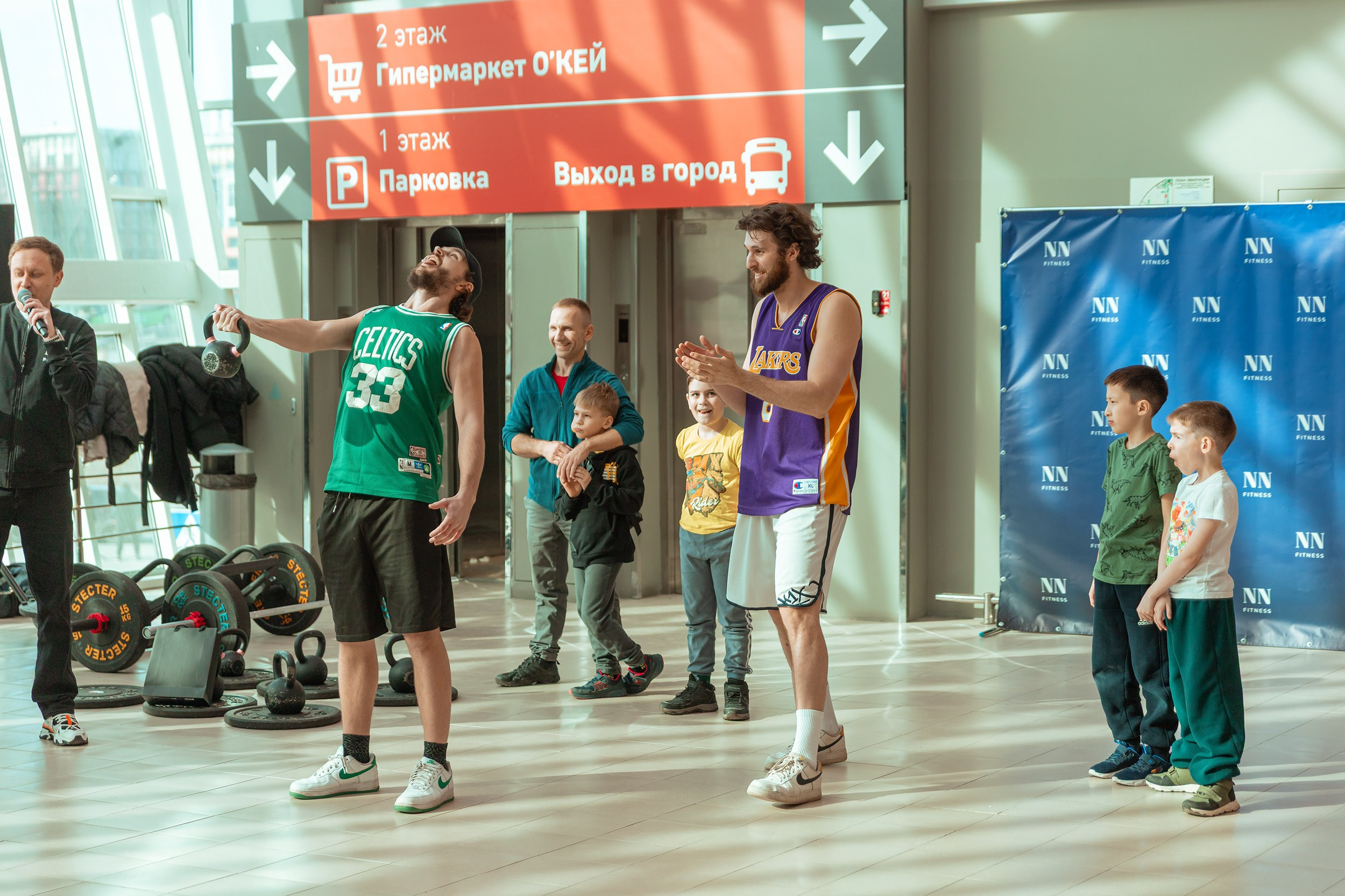 День рождения фитнес зала NN fitnes. Фотограф Тюмень