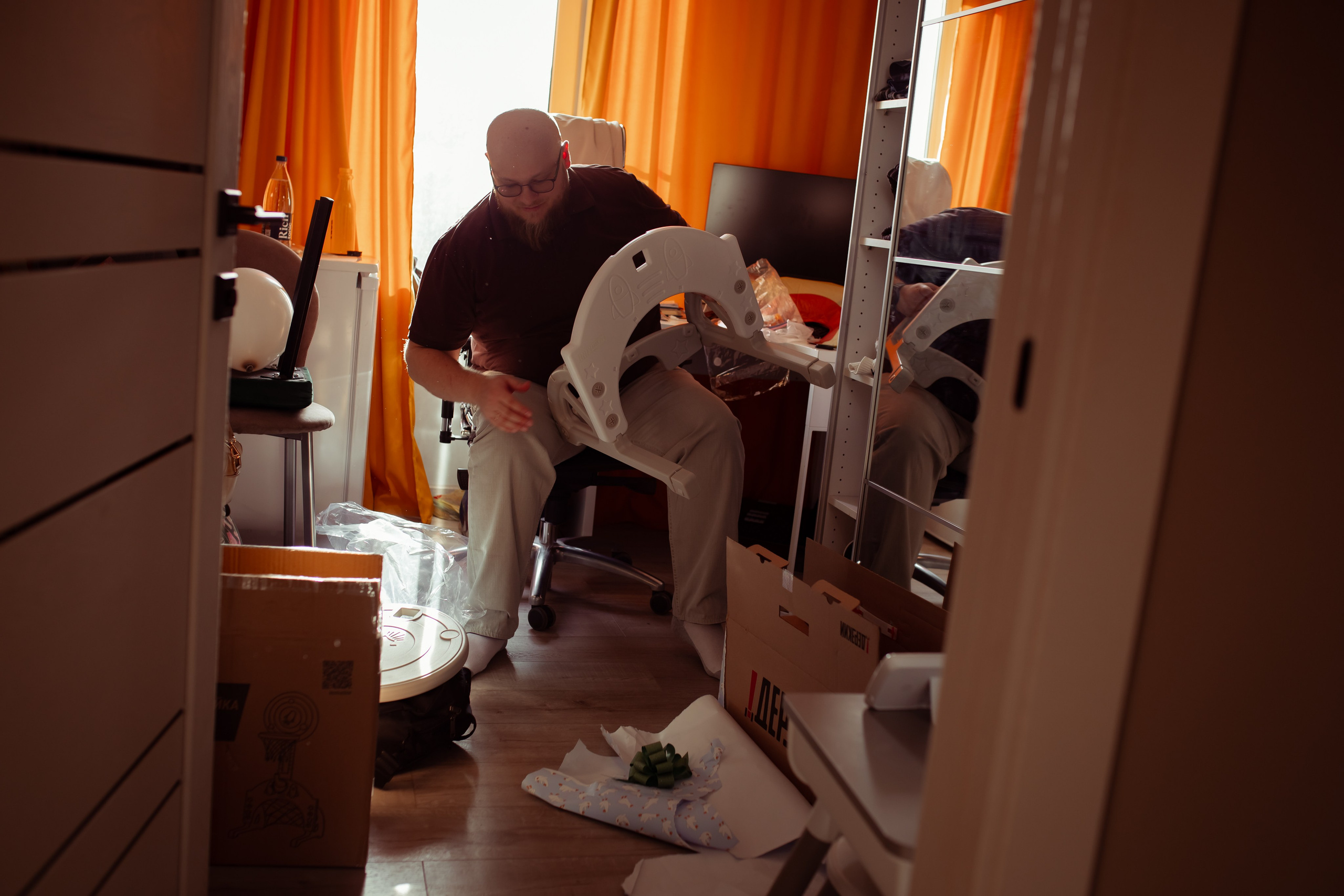 День рождение Арсения+домашняя съемка. Семейный и детский фотограф в Москве Дорогова Екатерина