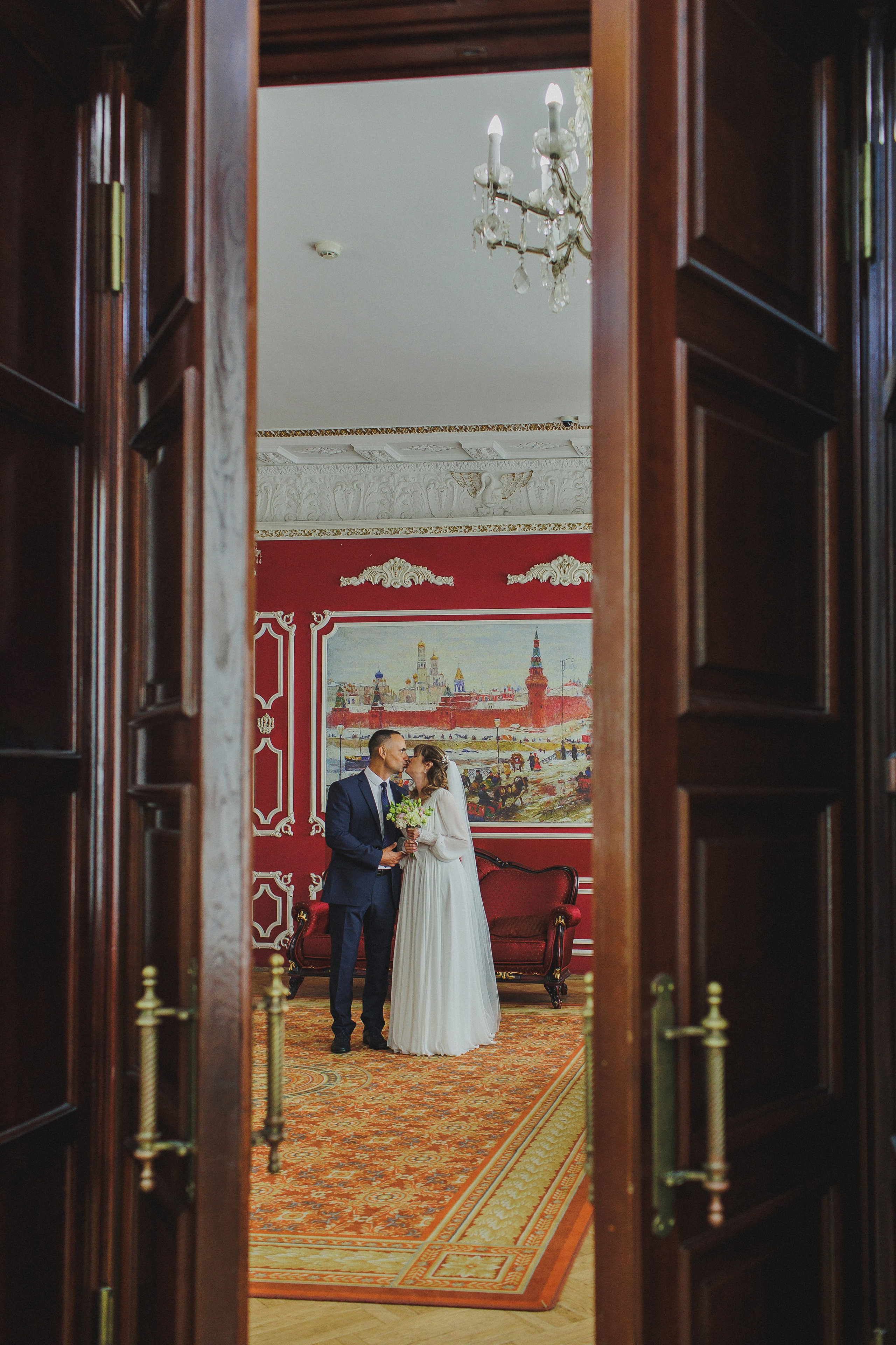 Свадебная фотосессия в Кусково. Фотограф в Москве и Люберцах Анна Ушакова