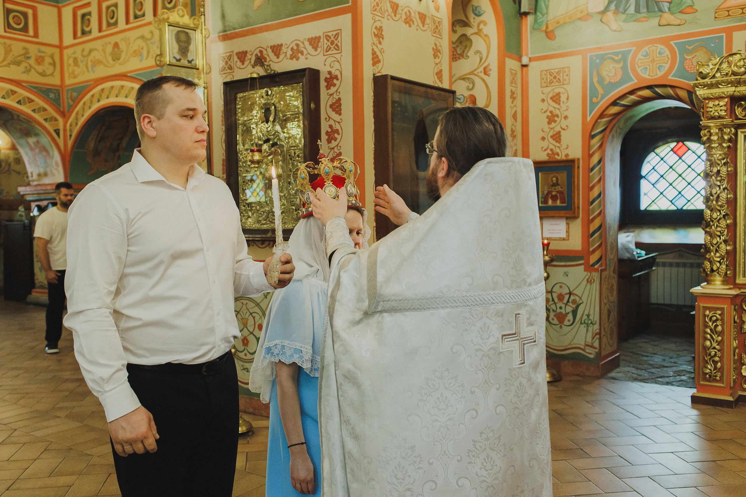Фотосессия таинства венчания в Люберцах. Фотограф в Москве и Люберцах Анна Ушакова