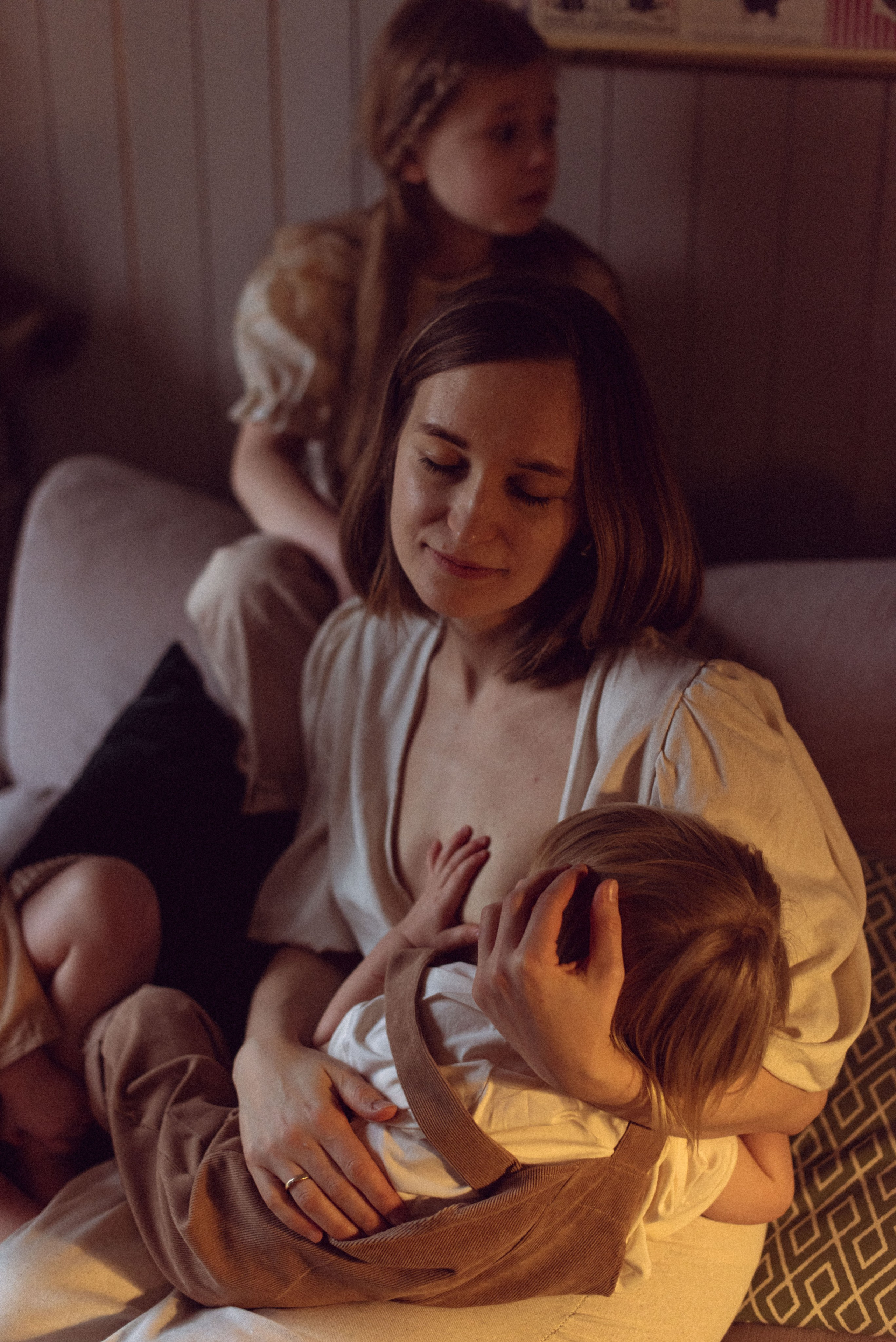 Даша с детками. Женский фотограф в Москве и МО