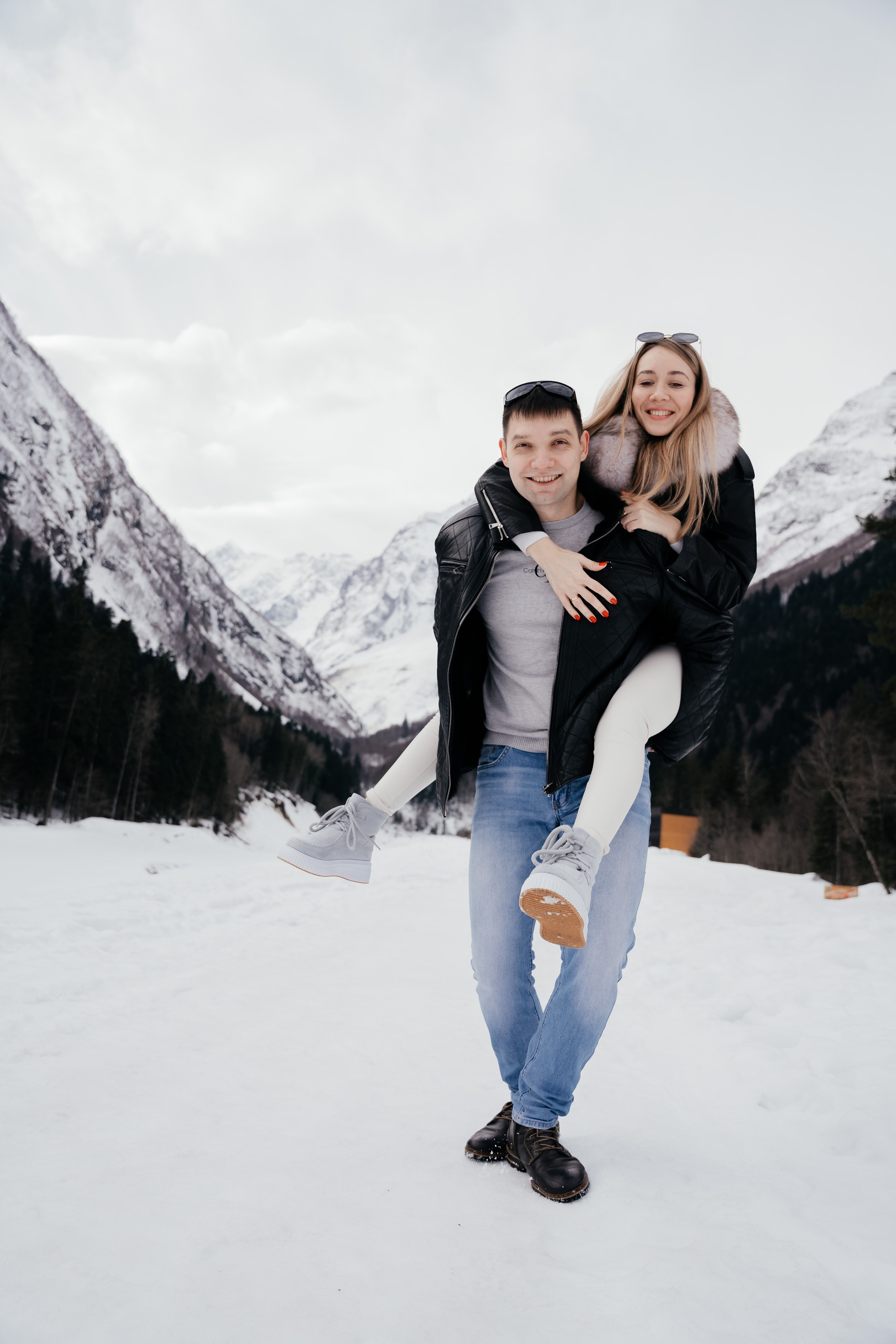 Съёмки в горах. Фотограф Диана Семенова