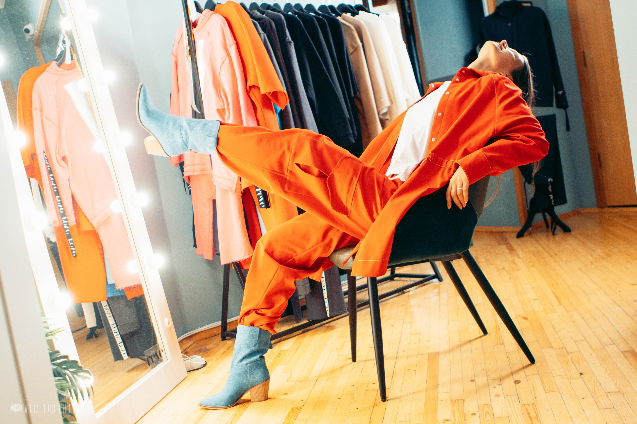 Контент-съемка в шоу-руме REVE. Ваш фотограф в Санкт-Петербурге Анна Просвирина