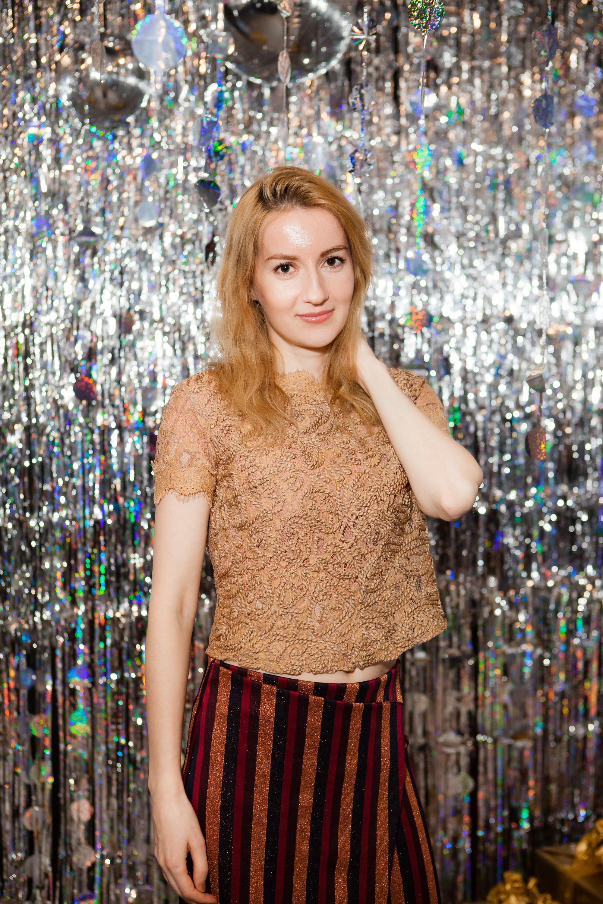 Новогодний корпоратив компании «Спич». Портретный творческий фотограф в Москве Надя Дудник