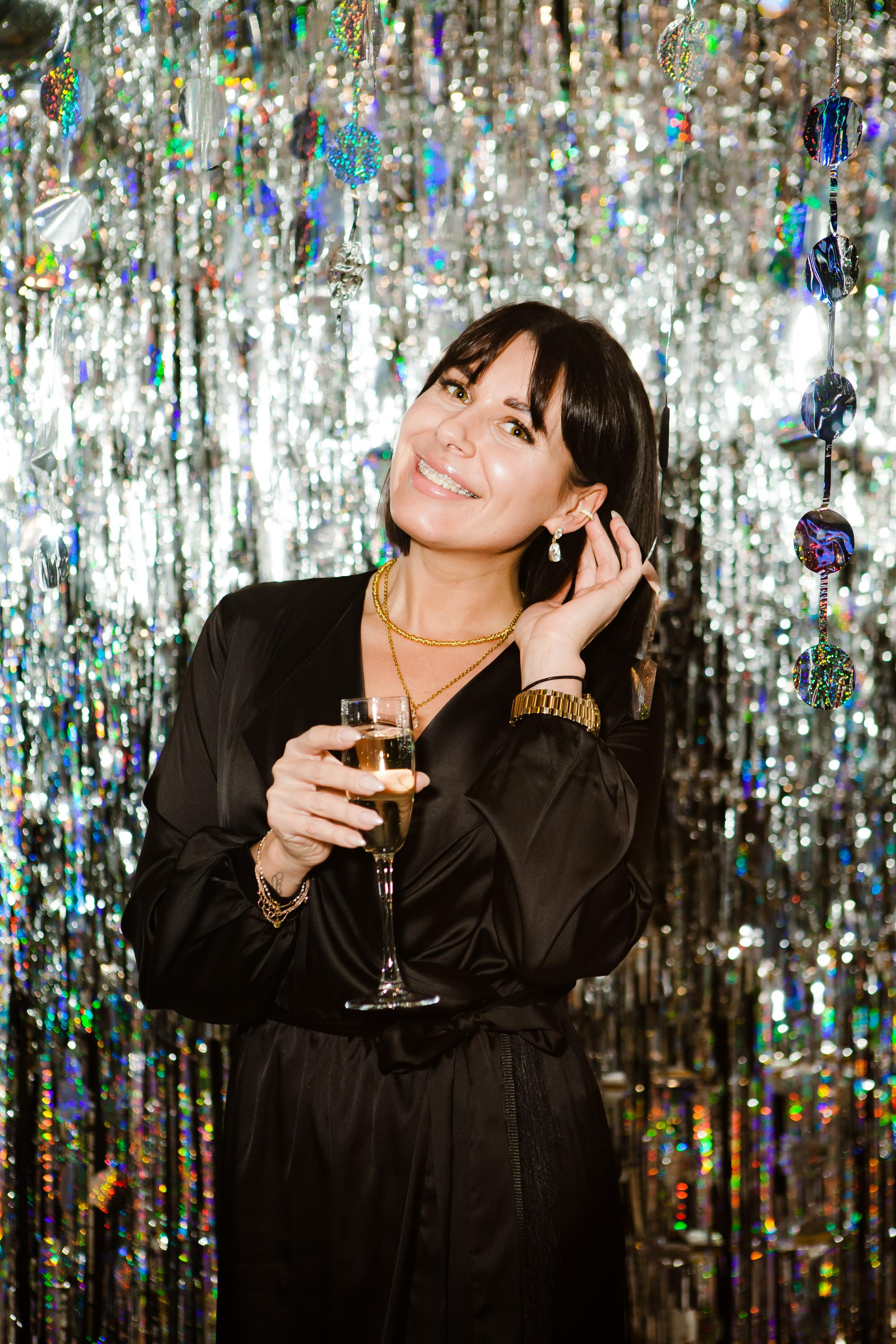 Новогодний корпоратив компании «Спич». Портретный творческий фотограф в Москве Надя Дудник