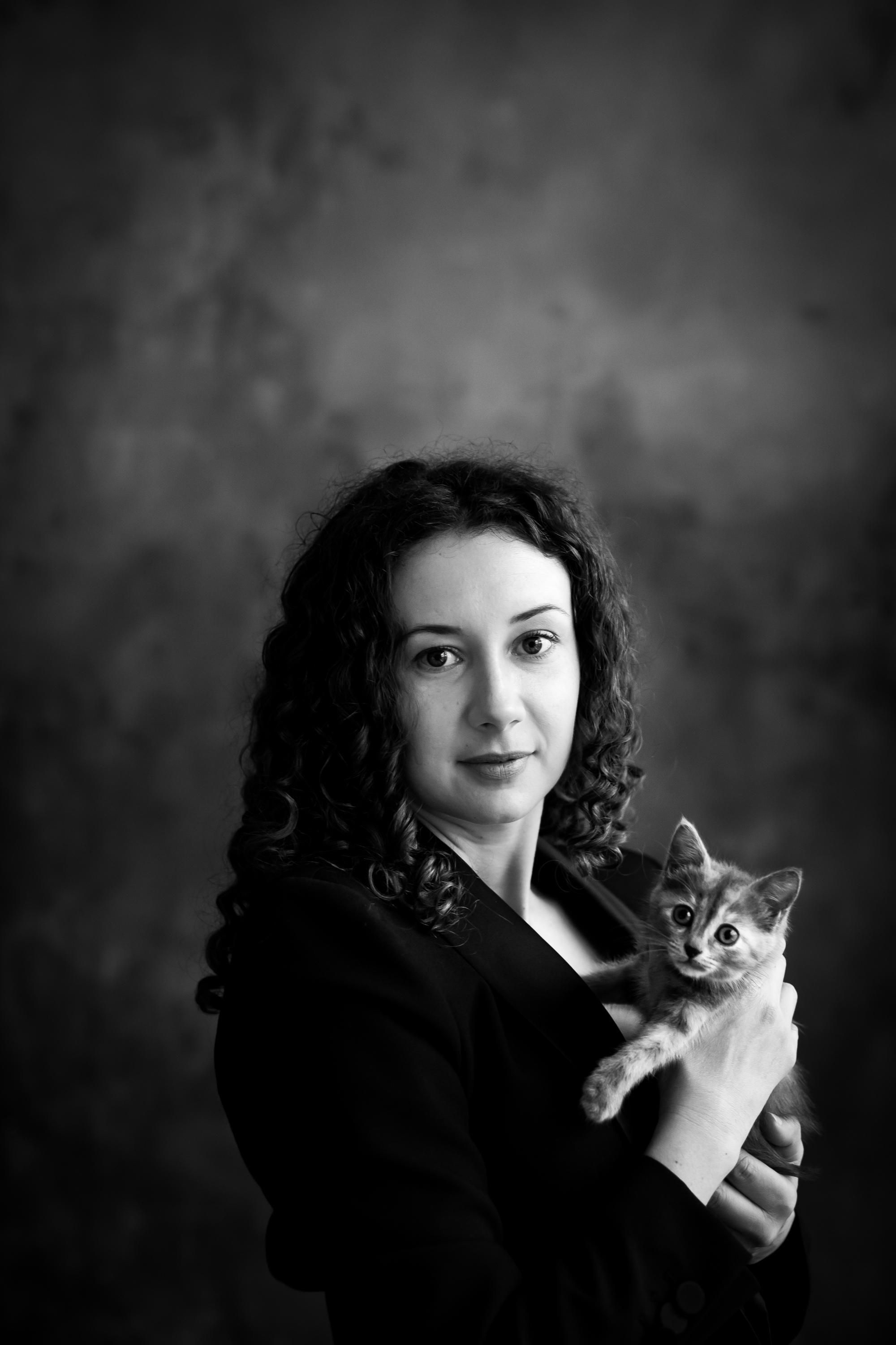 Настя, Веня, Майя и кот. Портретный творческий фотограф в Москве Надя Дудник