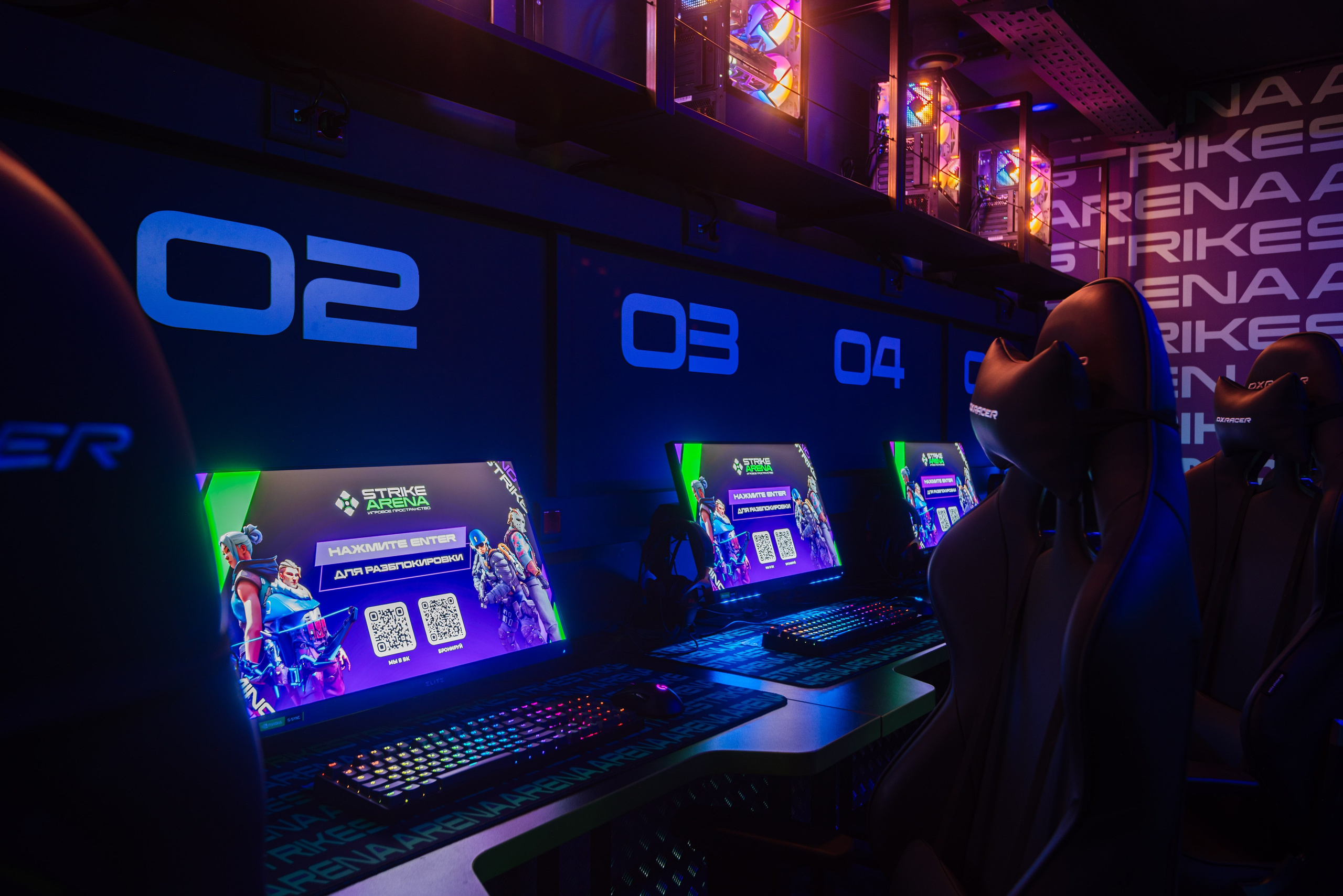 Фотосъемка для компьютерного клуба. Интерьерный и репортажный фотограф в Санкт-Петербурге