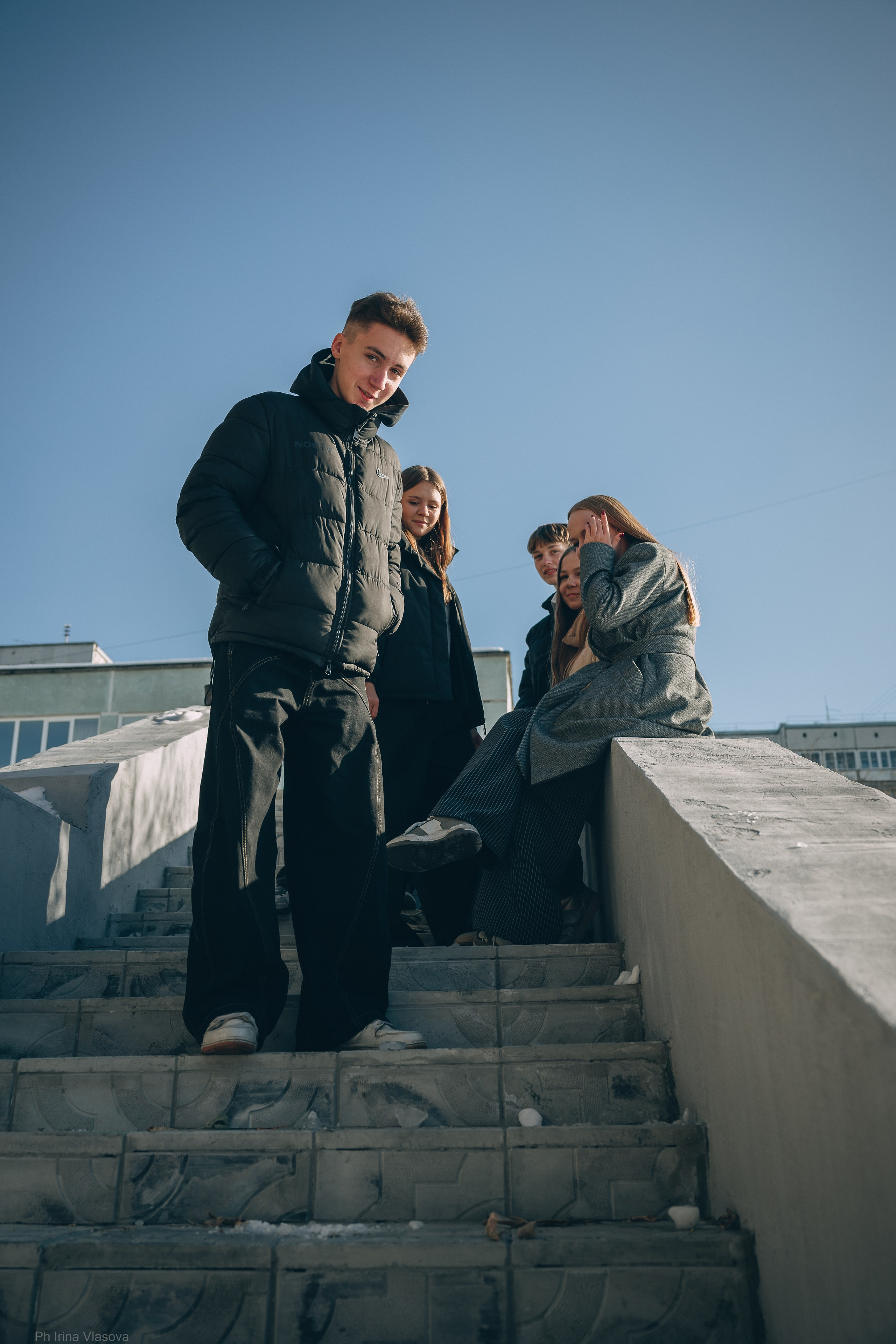 Школьные фотосессии на фотоальбом Новосибирск