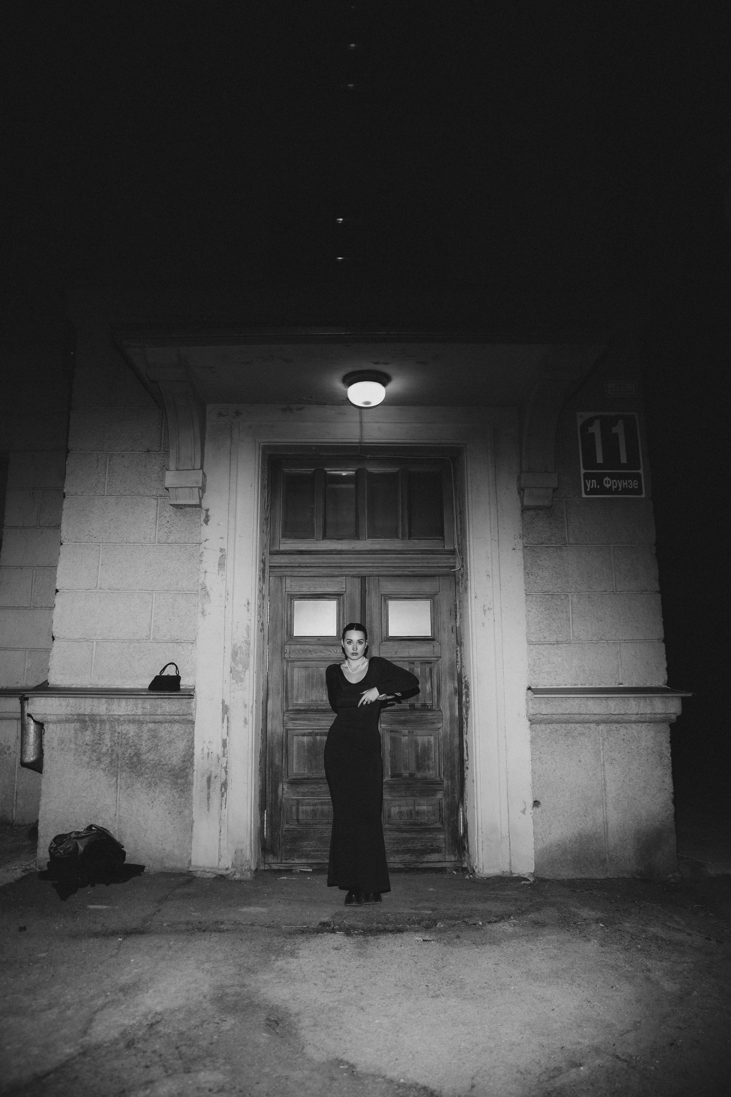 Ночная прогулки. Индивидуальный фотограф Новосибирск Настя