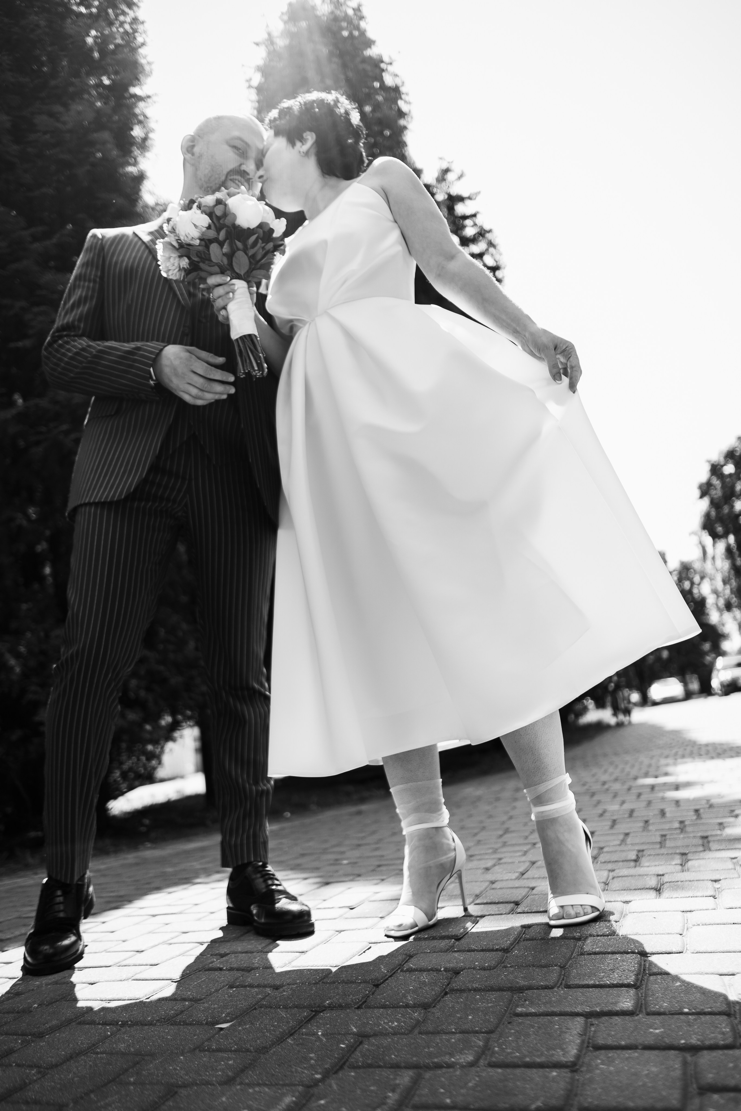 Ольга и Андрей, ЗАГС Железнодорожный, ВДНХ ресторан Московское небо. Наталья Дукалова фотограф Щелково Королев Пушкино Москва Балашиха