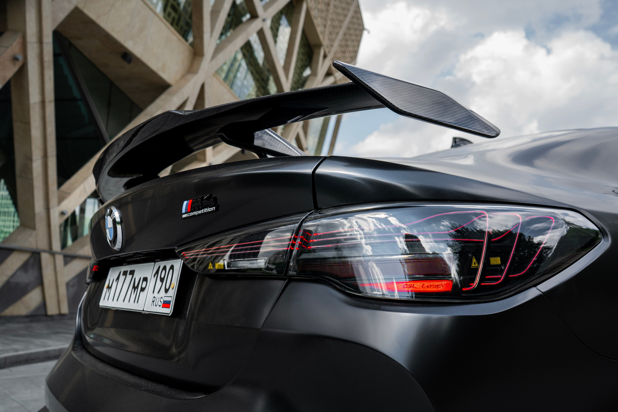 BMW M4 (Black matte). Автомобильный фотограф Ногинск Денис Городок