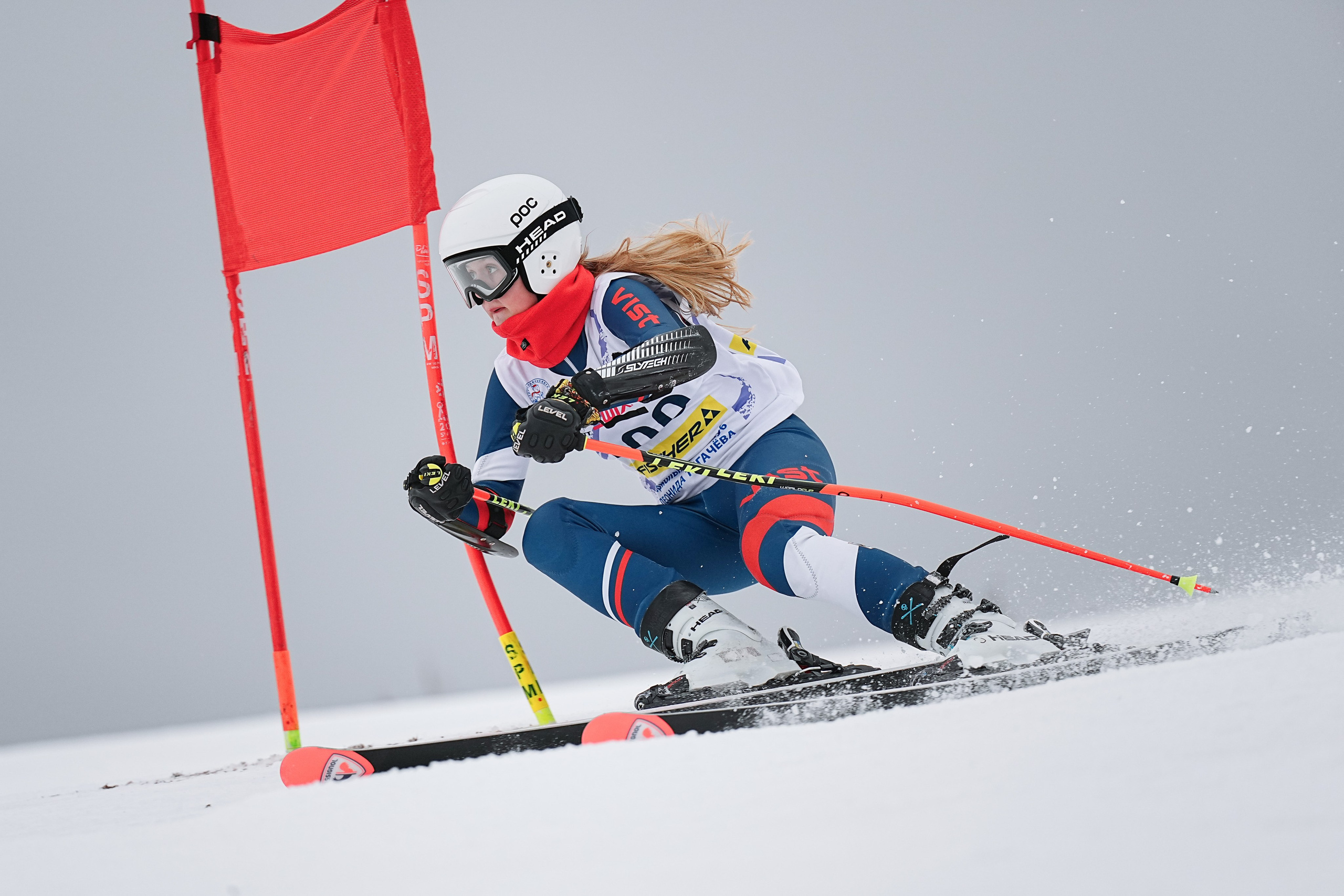 Горные лыжи. Первенство Центрального Федерального Округа. GS U14 Шуколово. Фотограф Студитский Евгений