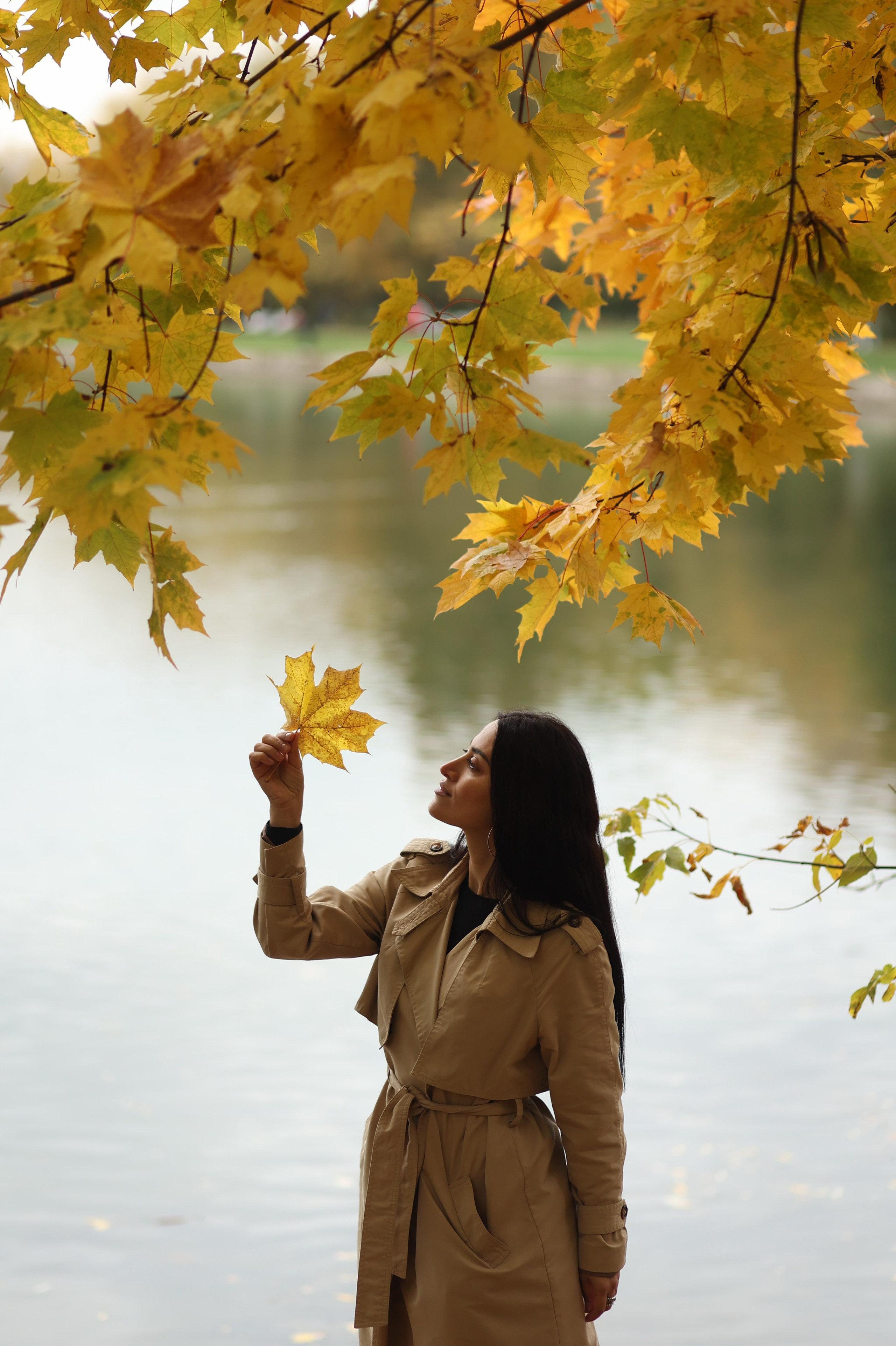 Осенняя фотосессия. Портретный фотограф Москва