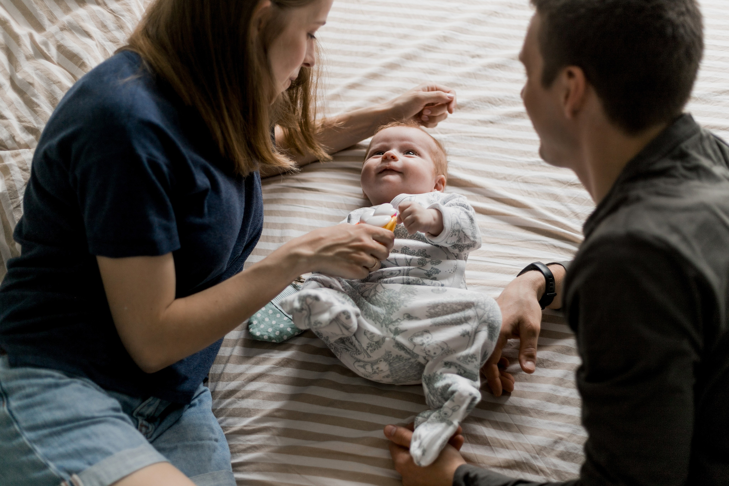 С малышом. Фотограф Софья Володкина