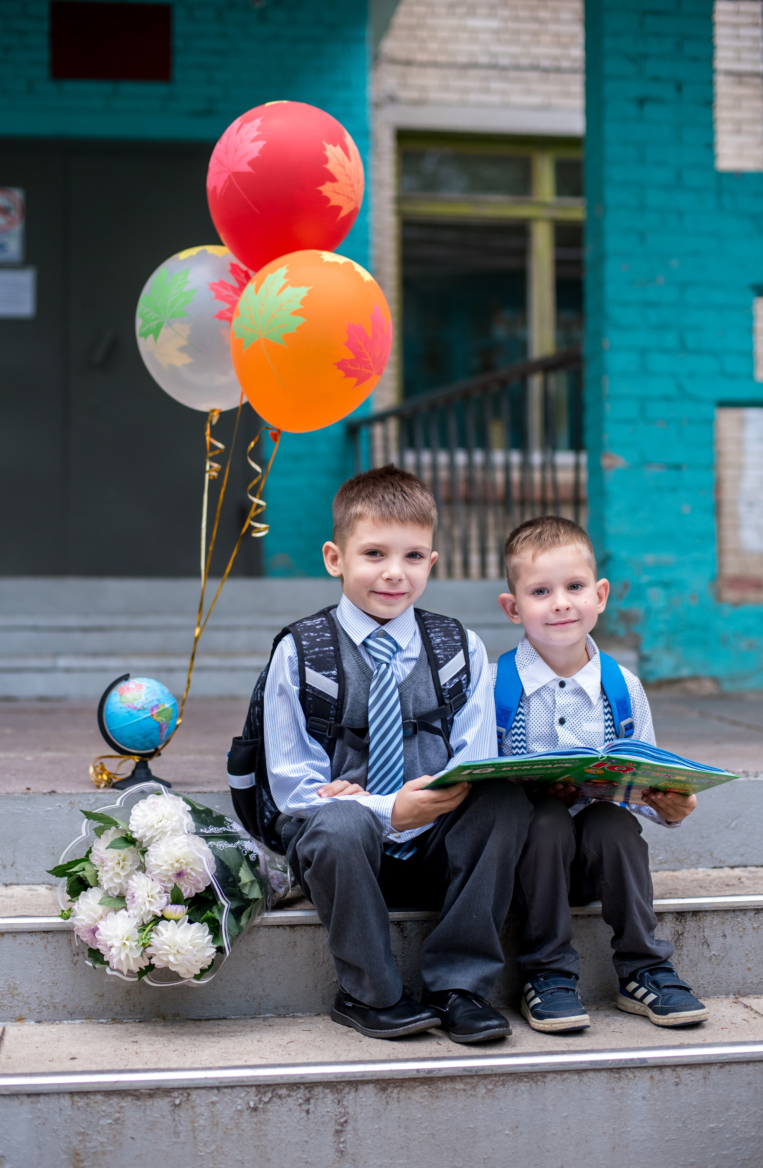 Первоклашки. Фотограф Татьяна Толстых (Москва, Калуга, Обнинск)